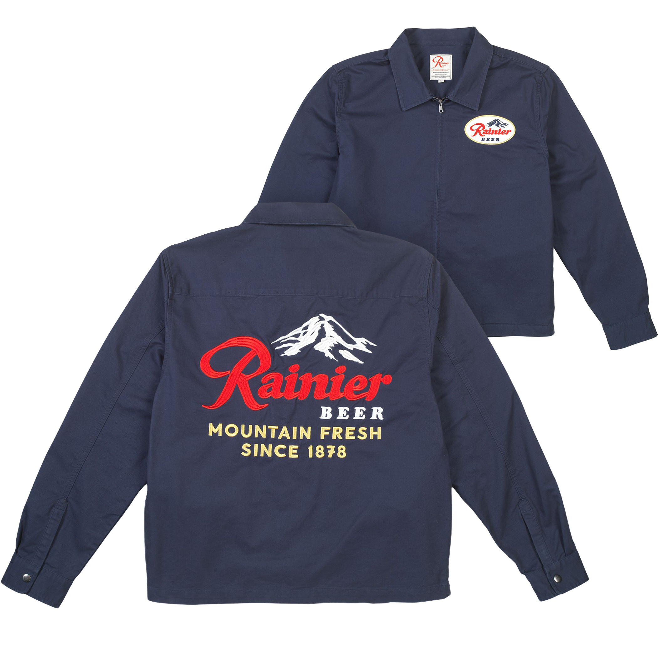 Rainier Beer Mountain Fresh Mechanic's Jacket