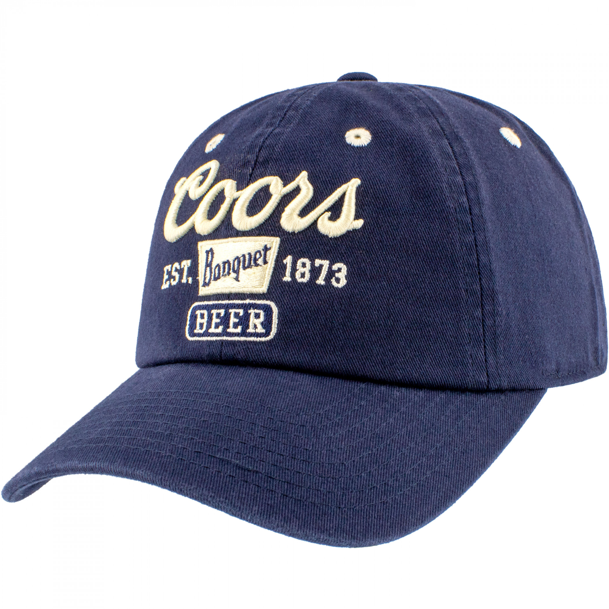 Coors Banquet Beer Navy Colorway Ballpark Adjustable Hat