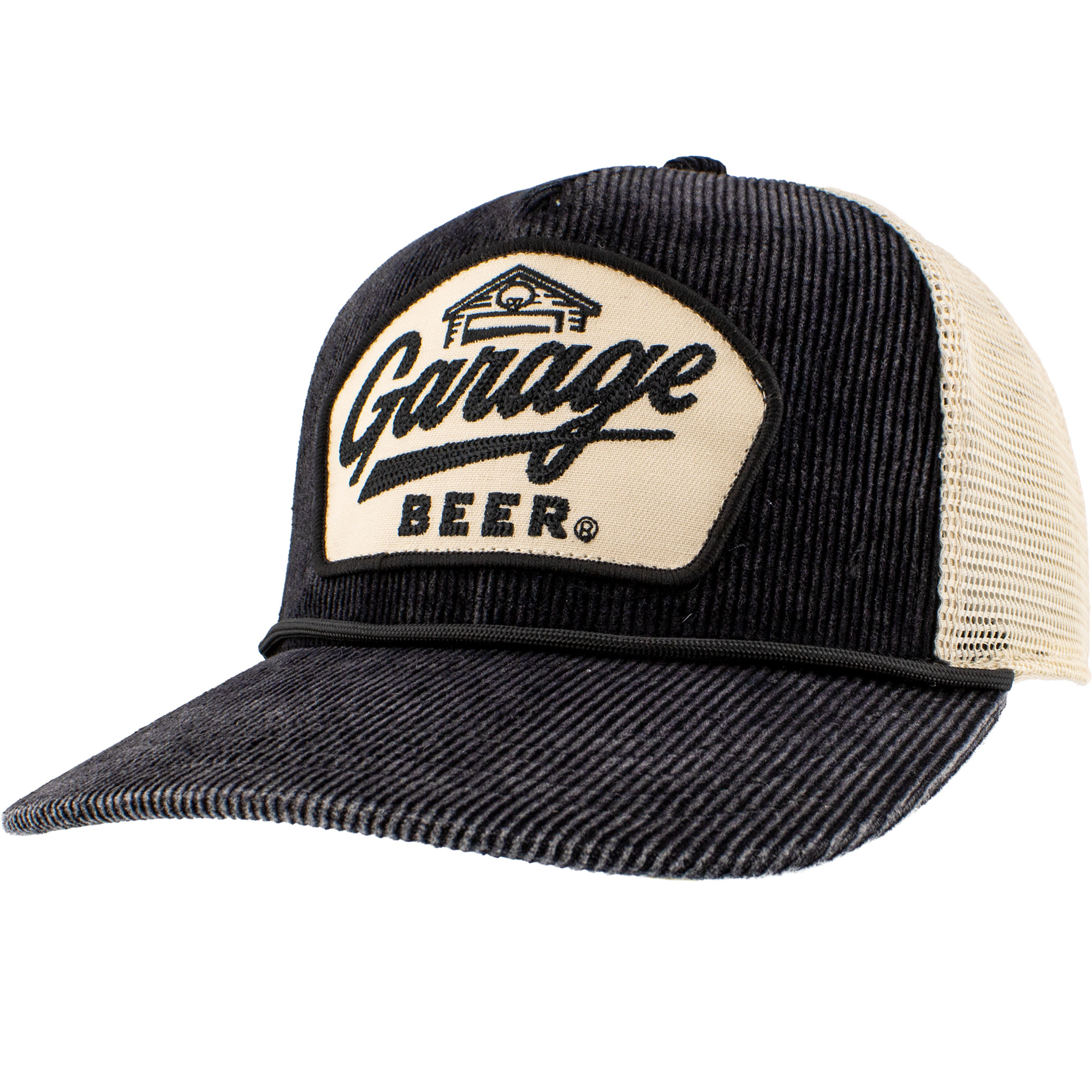 Garage Beer Corduroy Mesh Back Adjustable Hat