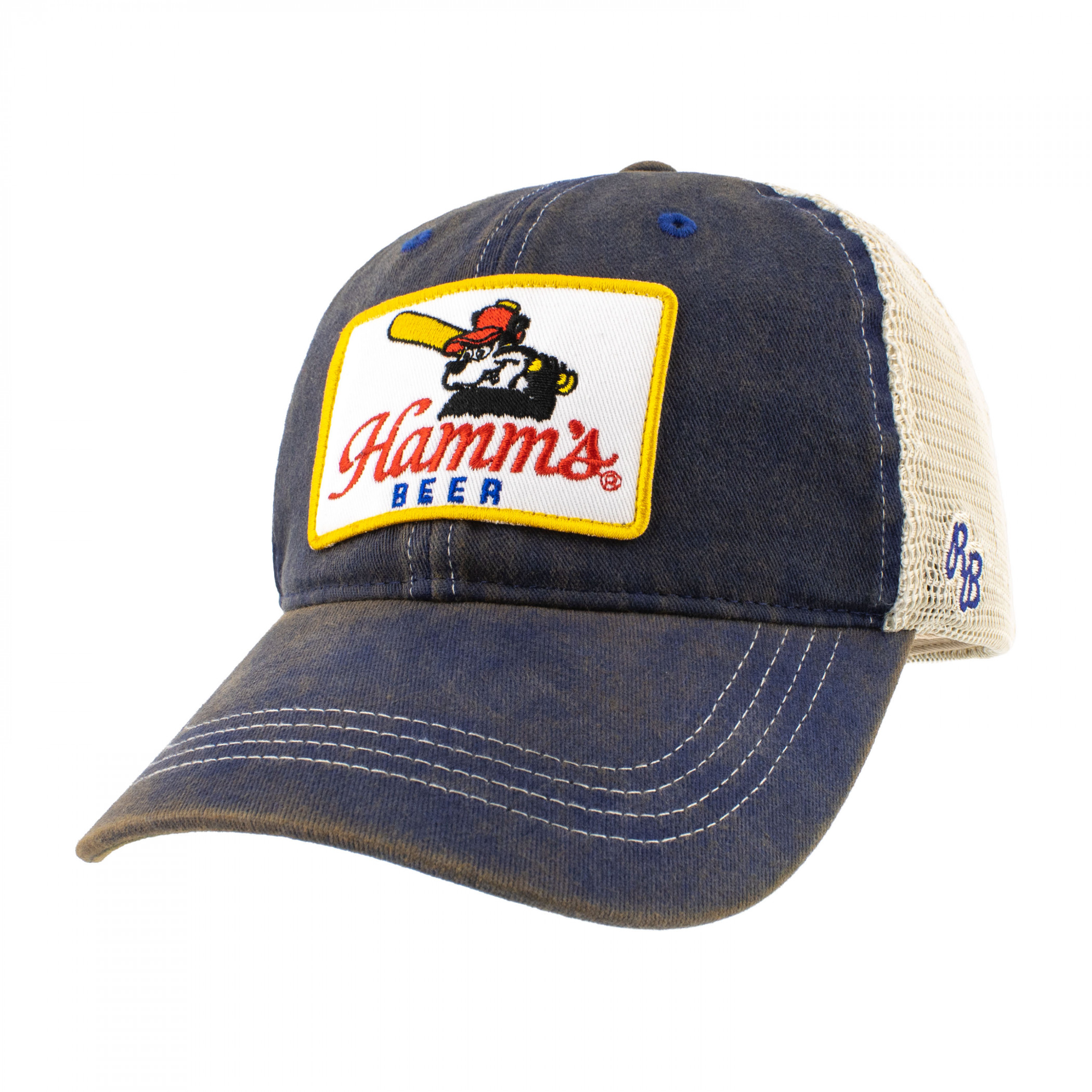 Hamm's Beer Baseball Bear Adjustable Hat