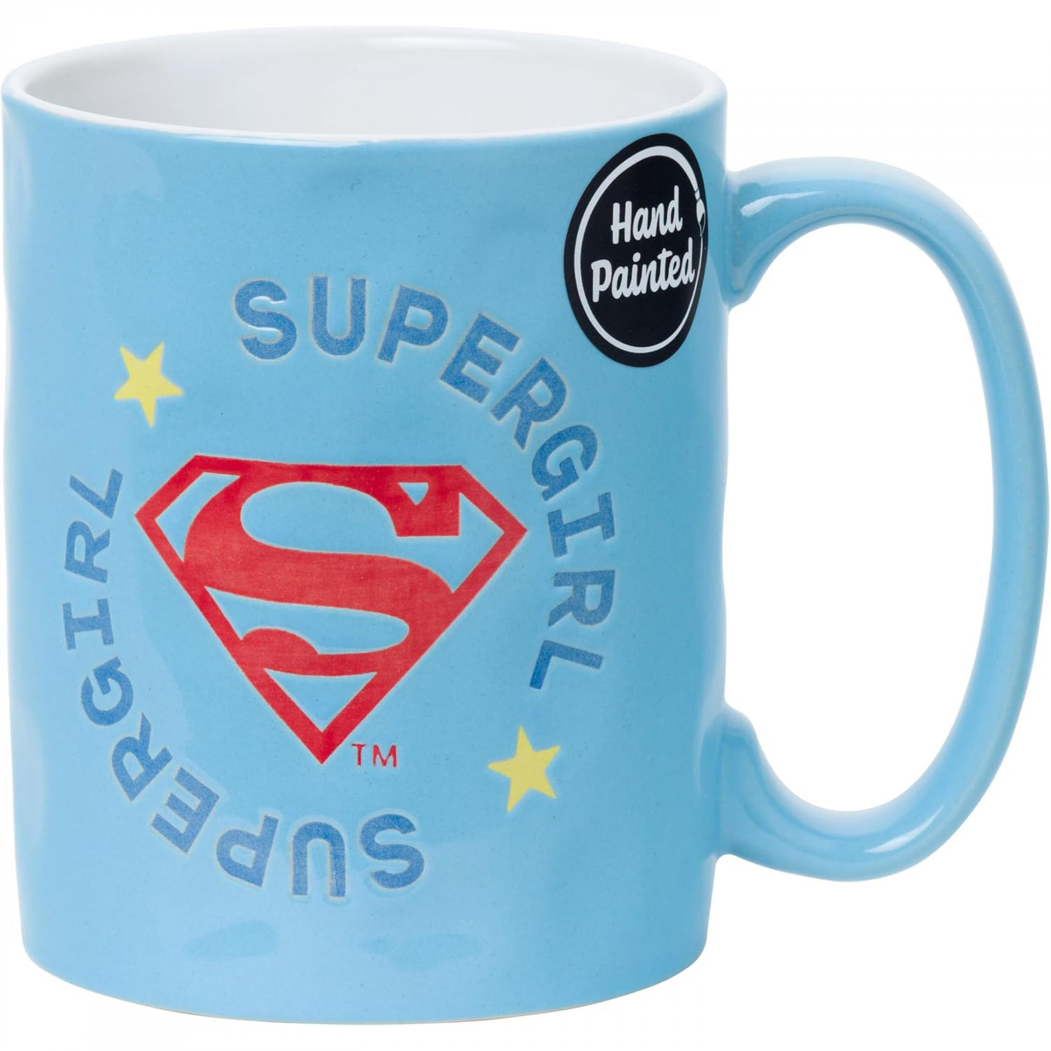 Supergirl - Girl Of Tomorrow 17oz Ceramic Mug, Blue