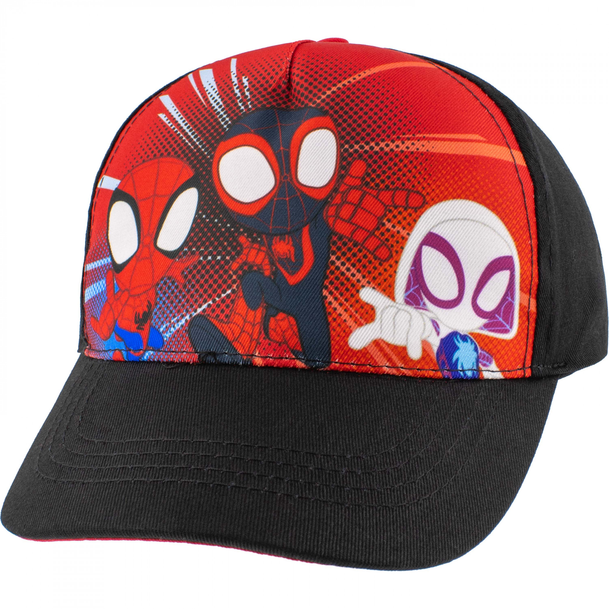 Spider-Man Spidey and His Amazing Friends Youth Snapback Hat, Multi-Color