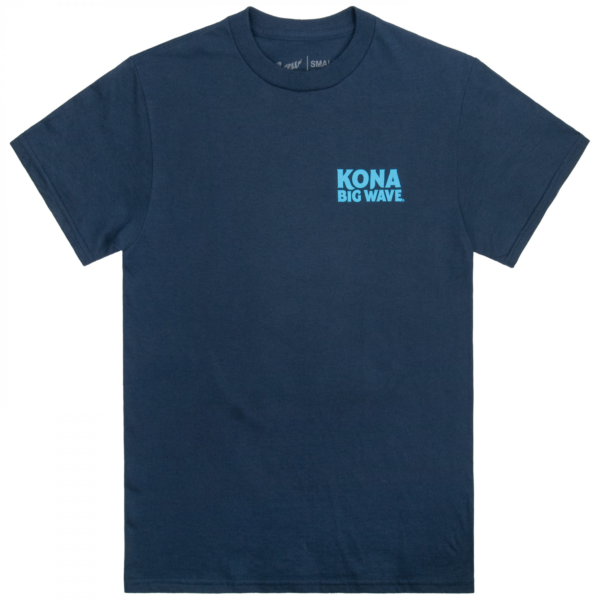 Kona Big Wave Still Life Navy Colorway Front & Back Print T-Shirt - image 2