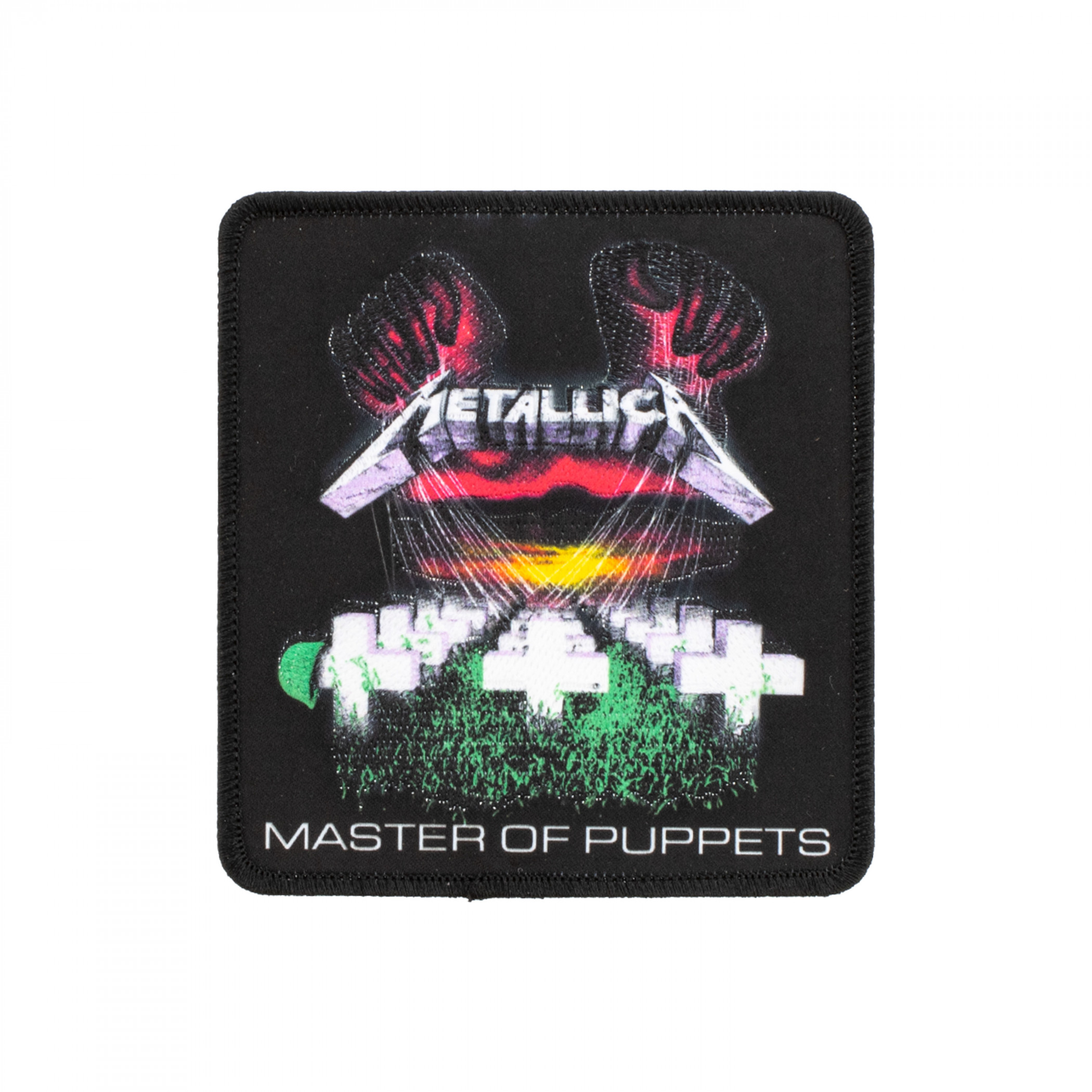 Metallica Master of Puppets Artwork Woven Patch