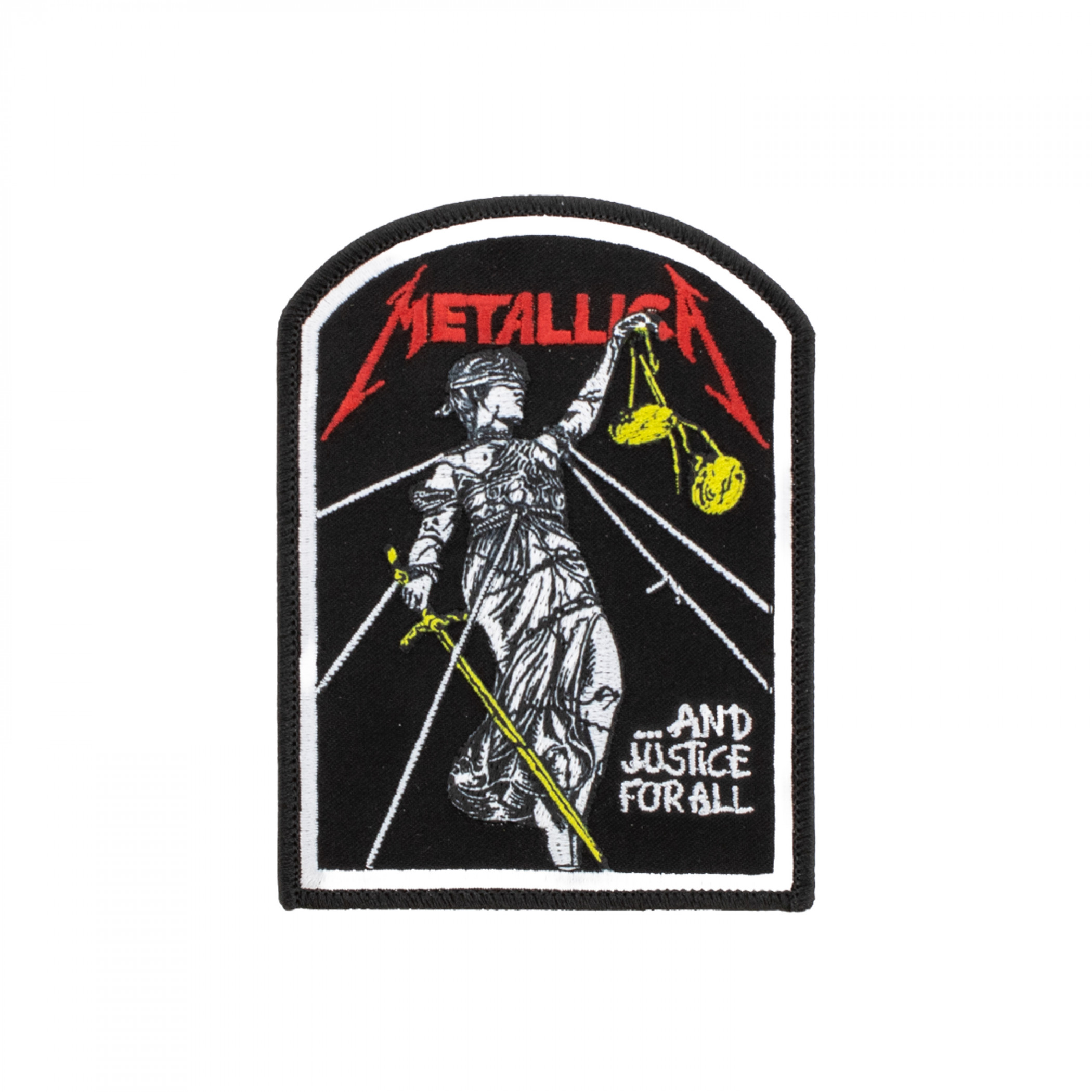 Metallica ... And Justice For All Woven Patch