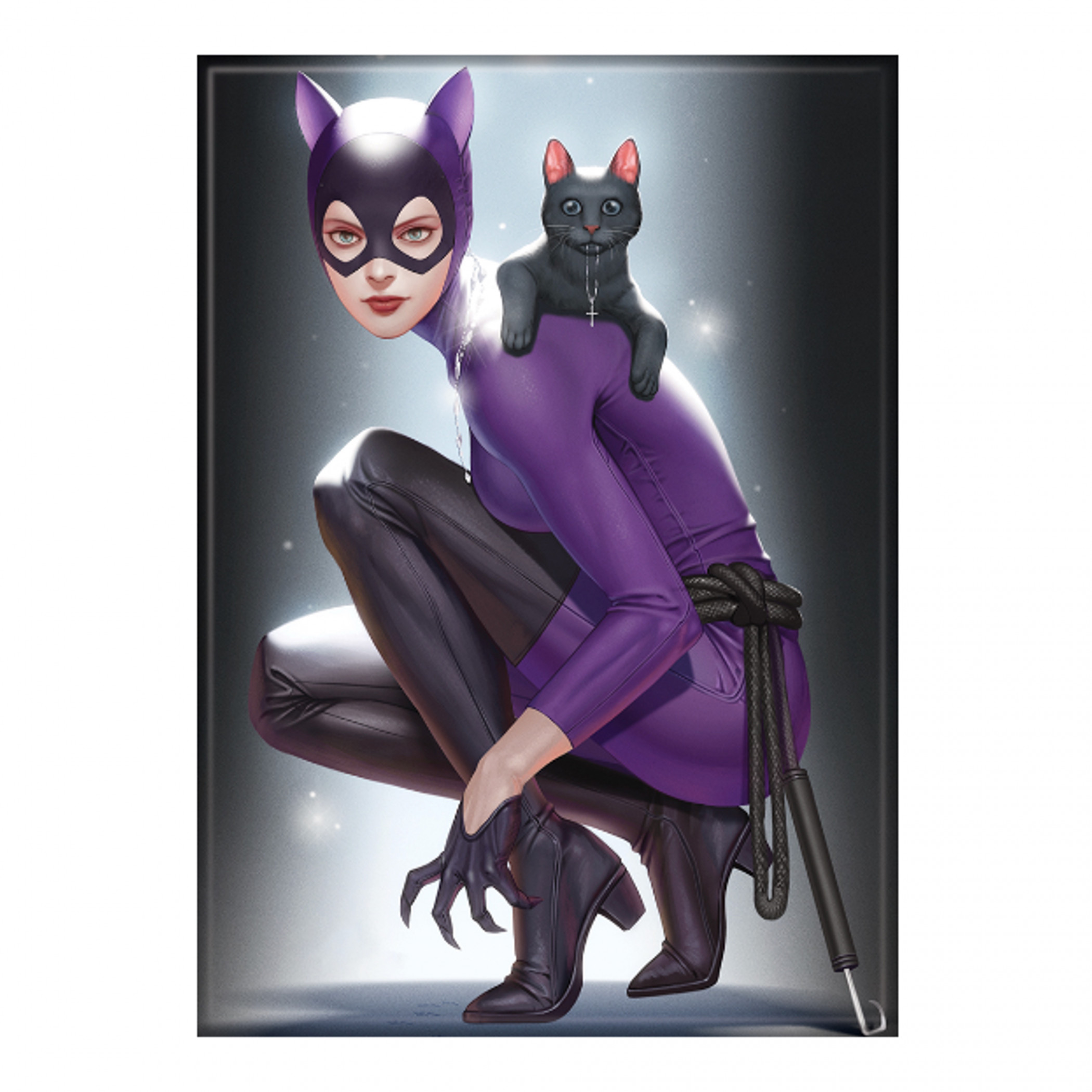 Batman Catwoman 64 Inhyuk Lee Variant Magnet, Multi-Color