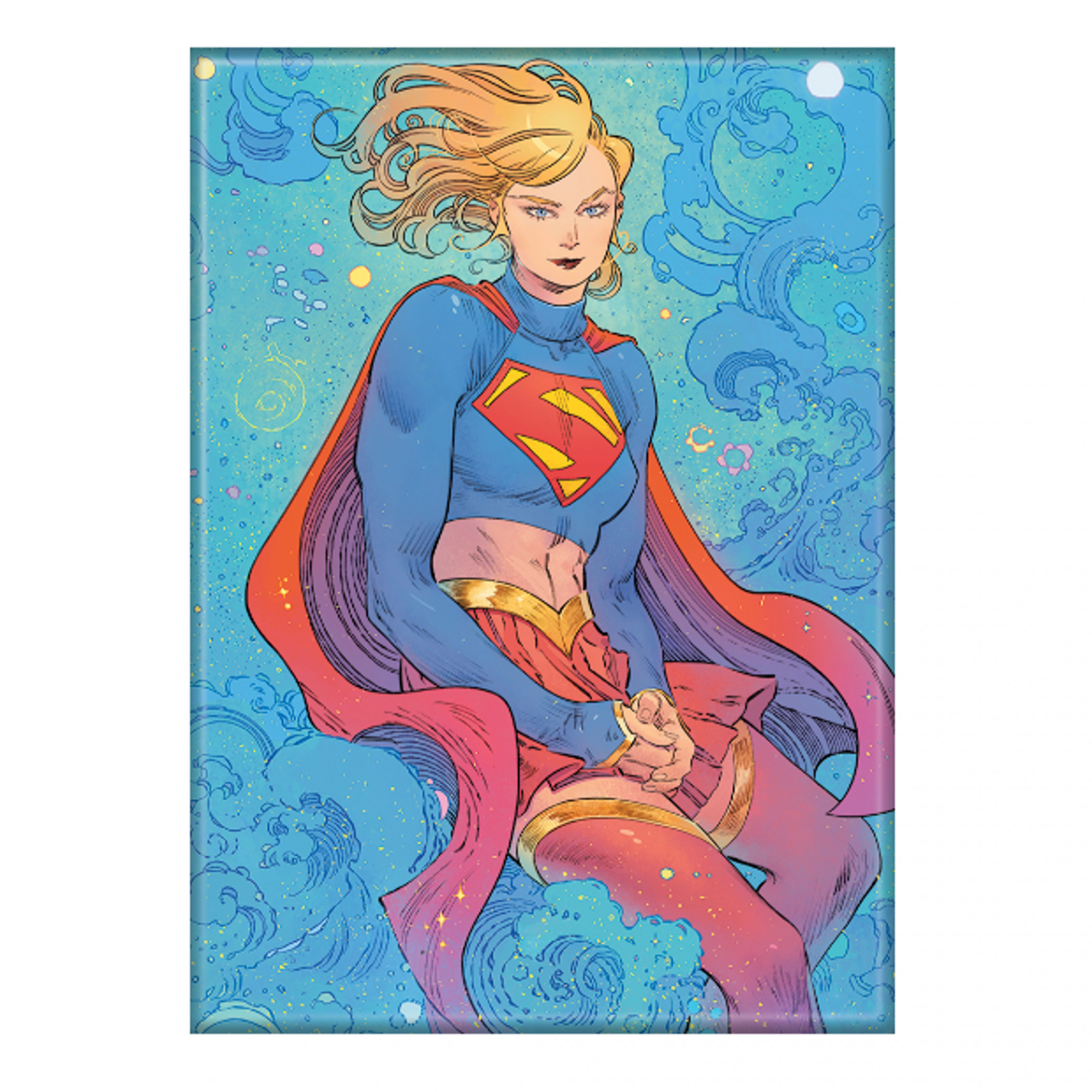 Supergirl Woman of Tomorrow SG Kneeling Magnet, Multi-Color