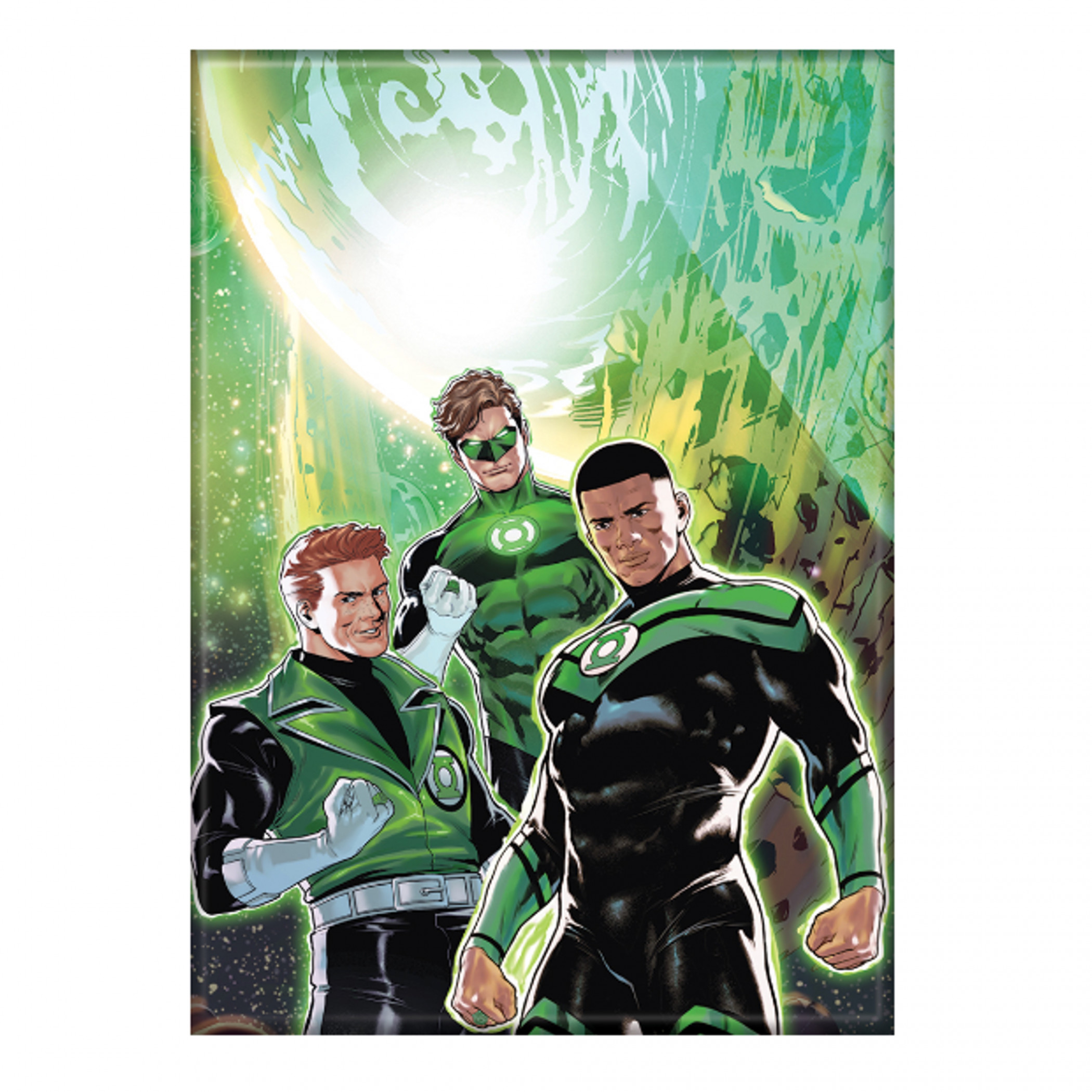 Green Lantern Corps #5 Comic Cover Variant Magnet, Multi-Color