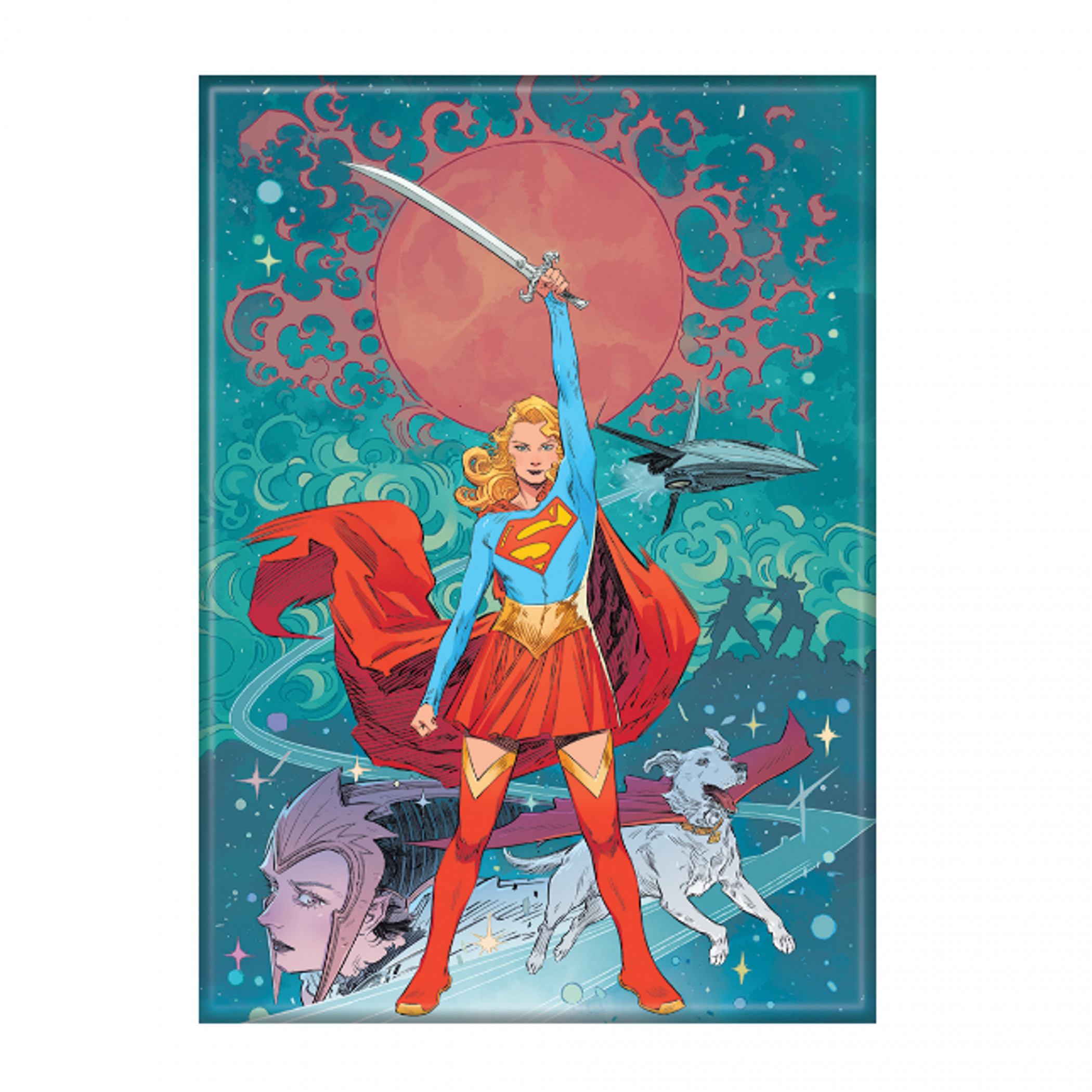 Supergirl Woman of Tomorrow #1 Bilquis Cover Magnet, Multi-Color