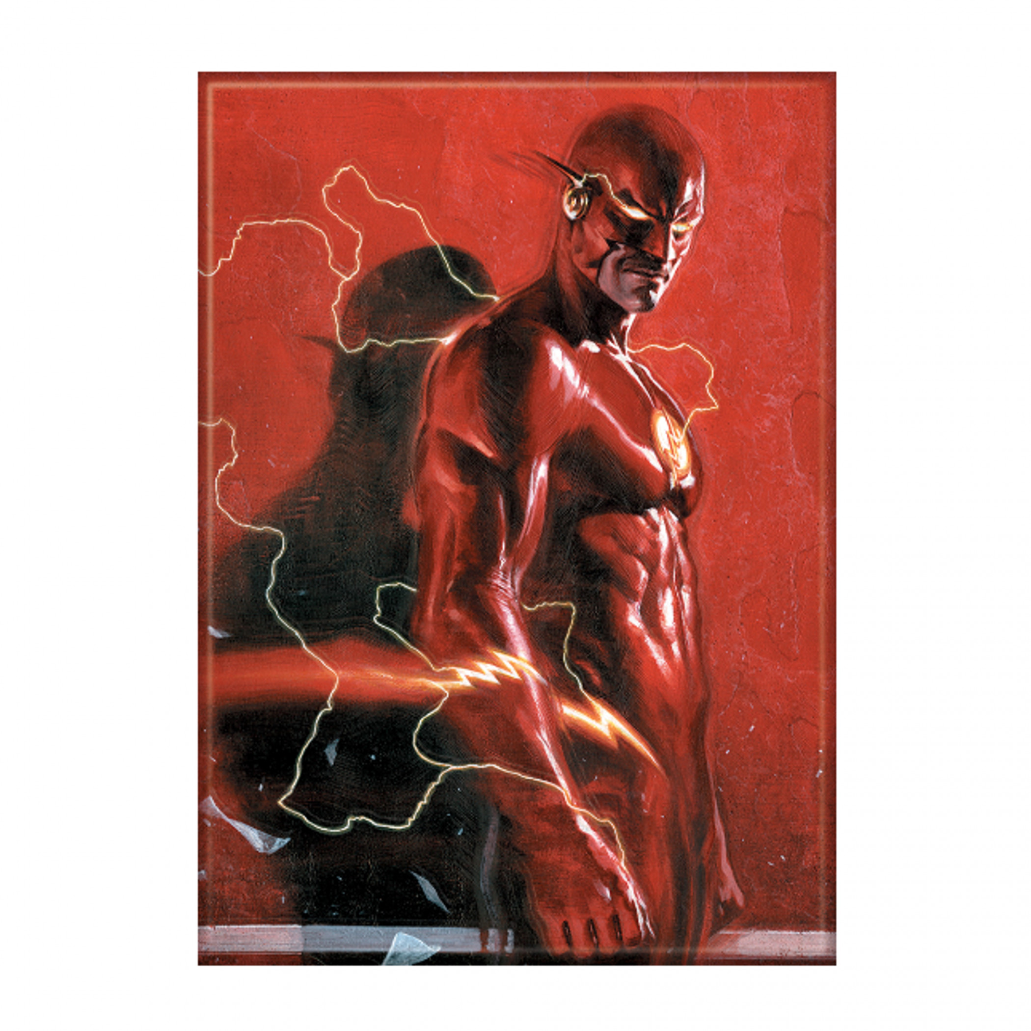 The Flash #2 Gabriele Dell'Otto Comic Cover Magnet, Red