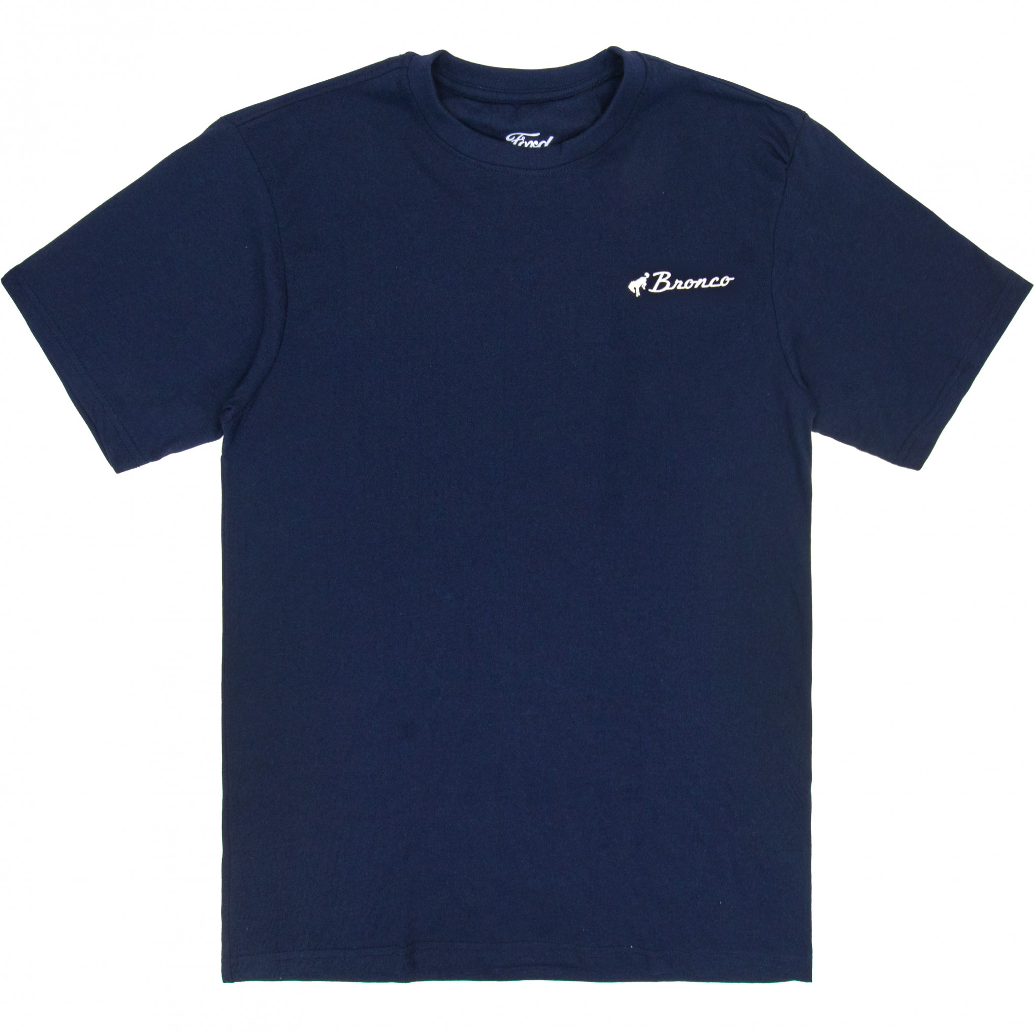 Ford Bronco Buckhorn River Throwback Front and Back Print T-Shirt