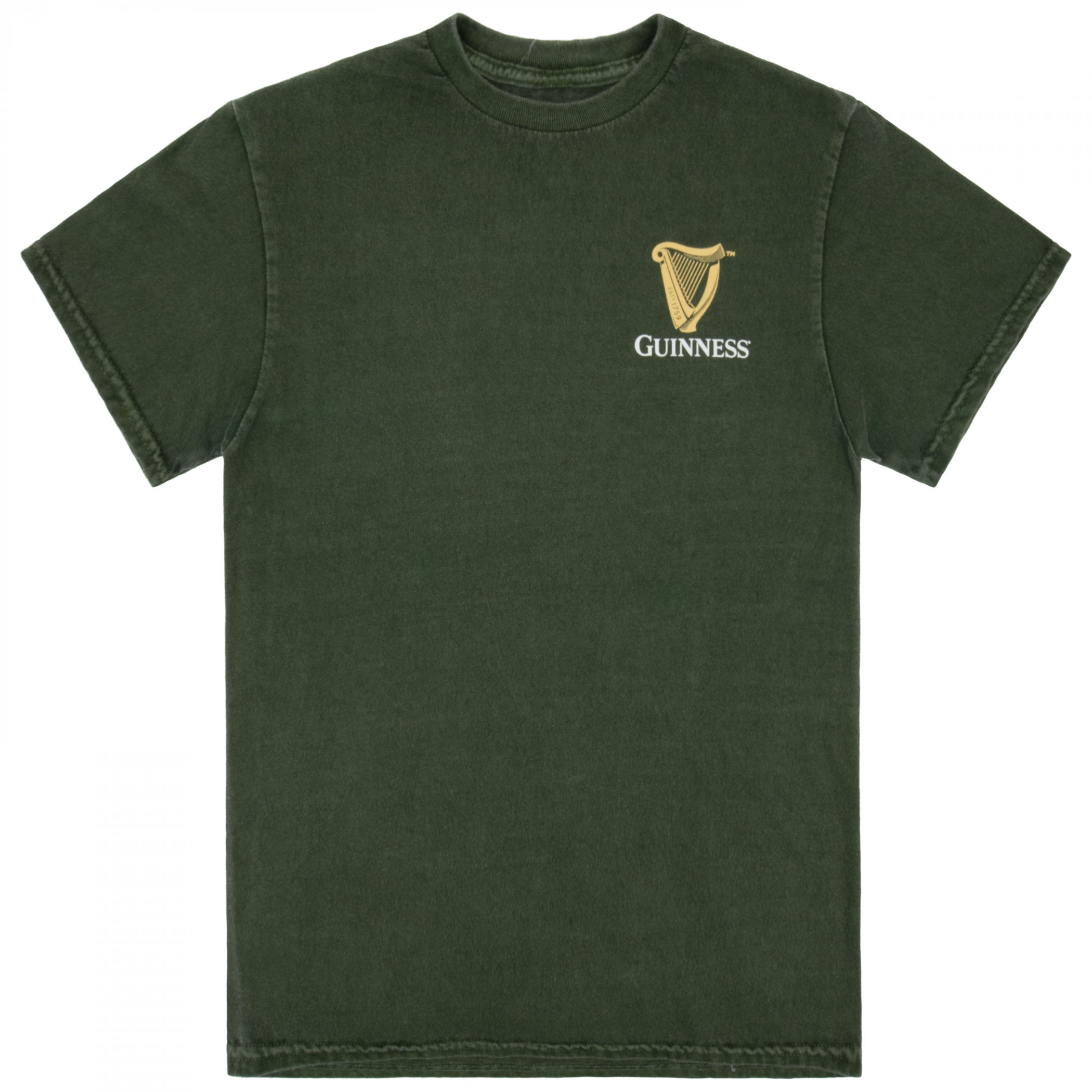 Guinness - Have A Guinness Gilroy Turtle Front and Back Print Mineral Wash Premium T-Shirt