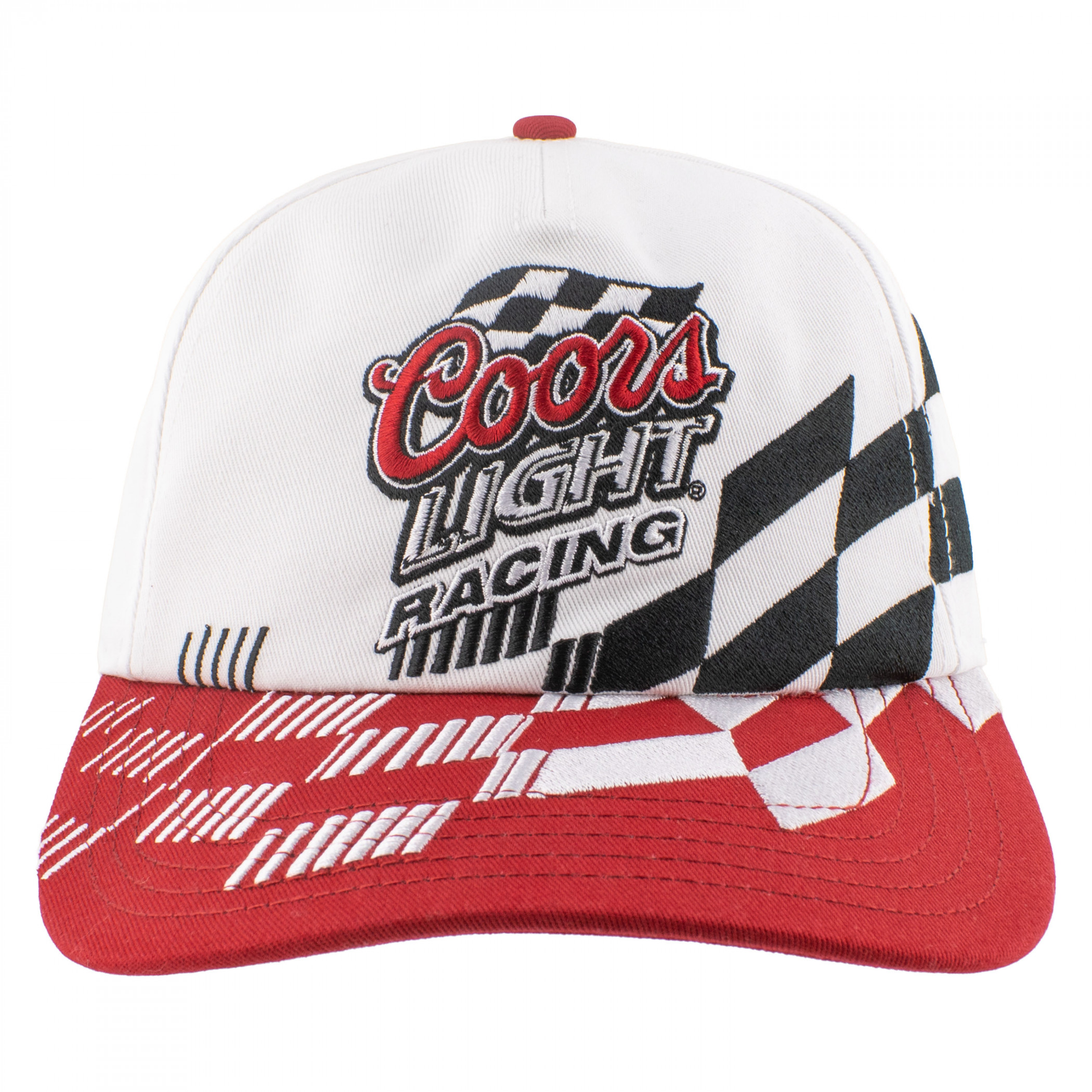 Coors Light Racing Flag Adjustable Hat
