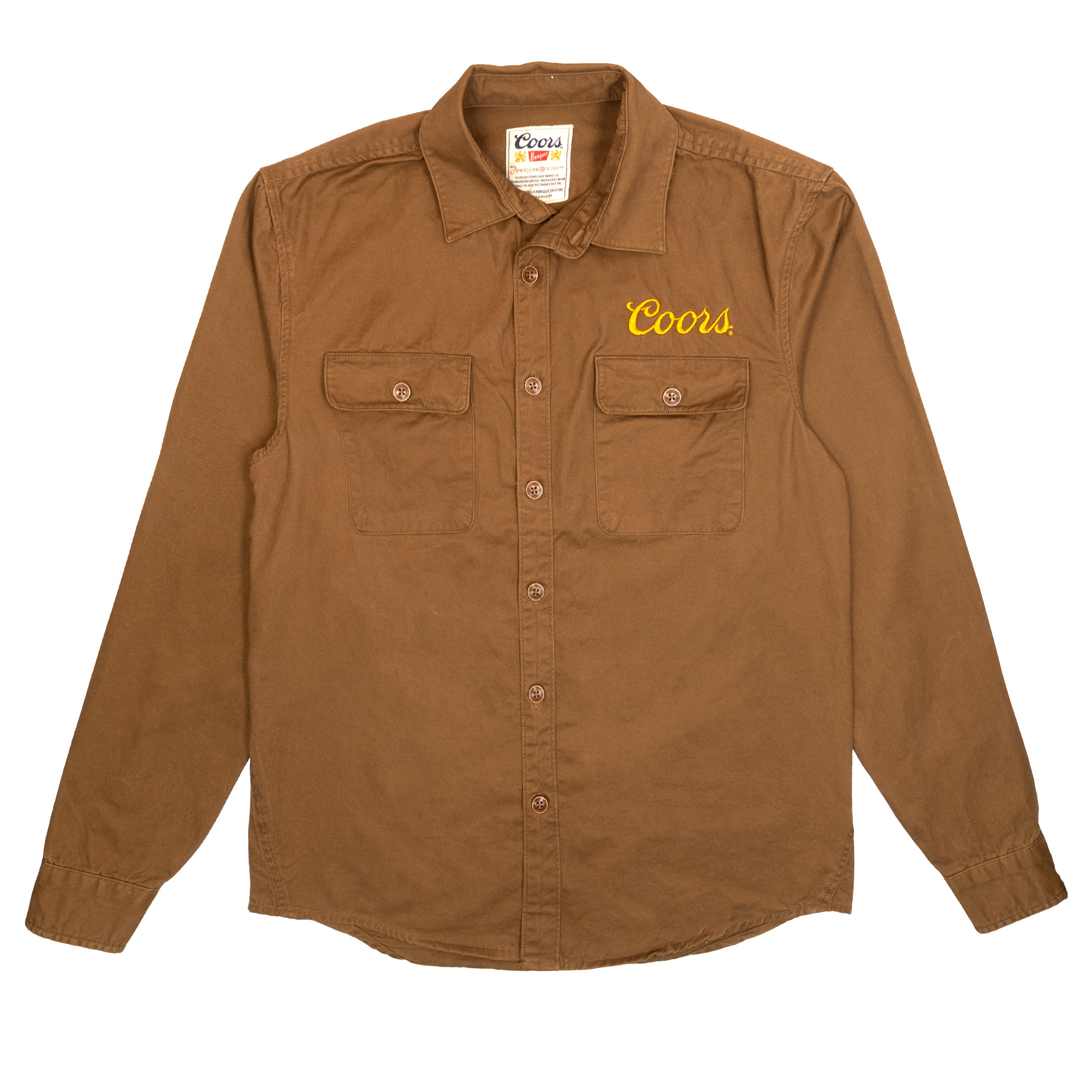 Coors Banquet Beer 1873 Front and Back Print Logger's Jacket - image 2
