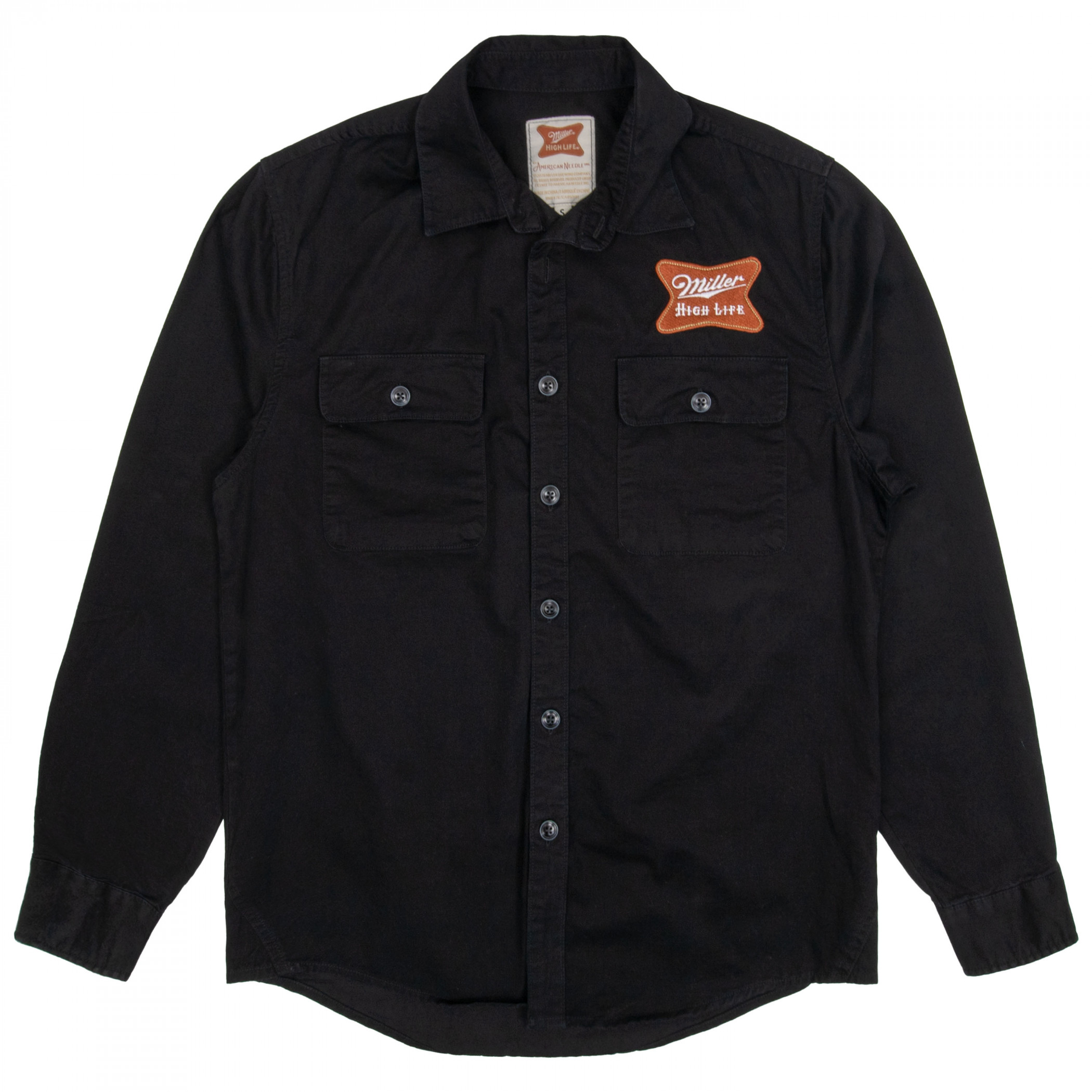 Miller High Life Largemouth Bass Front and Back Print Logger's Jacket - image 2