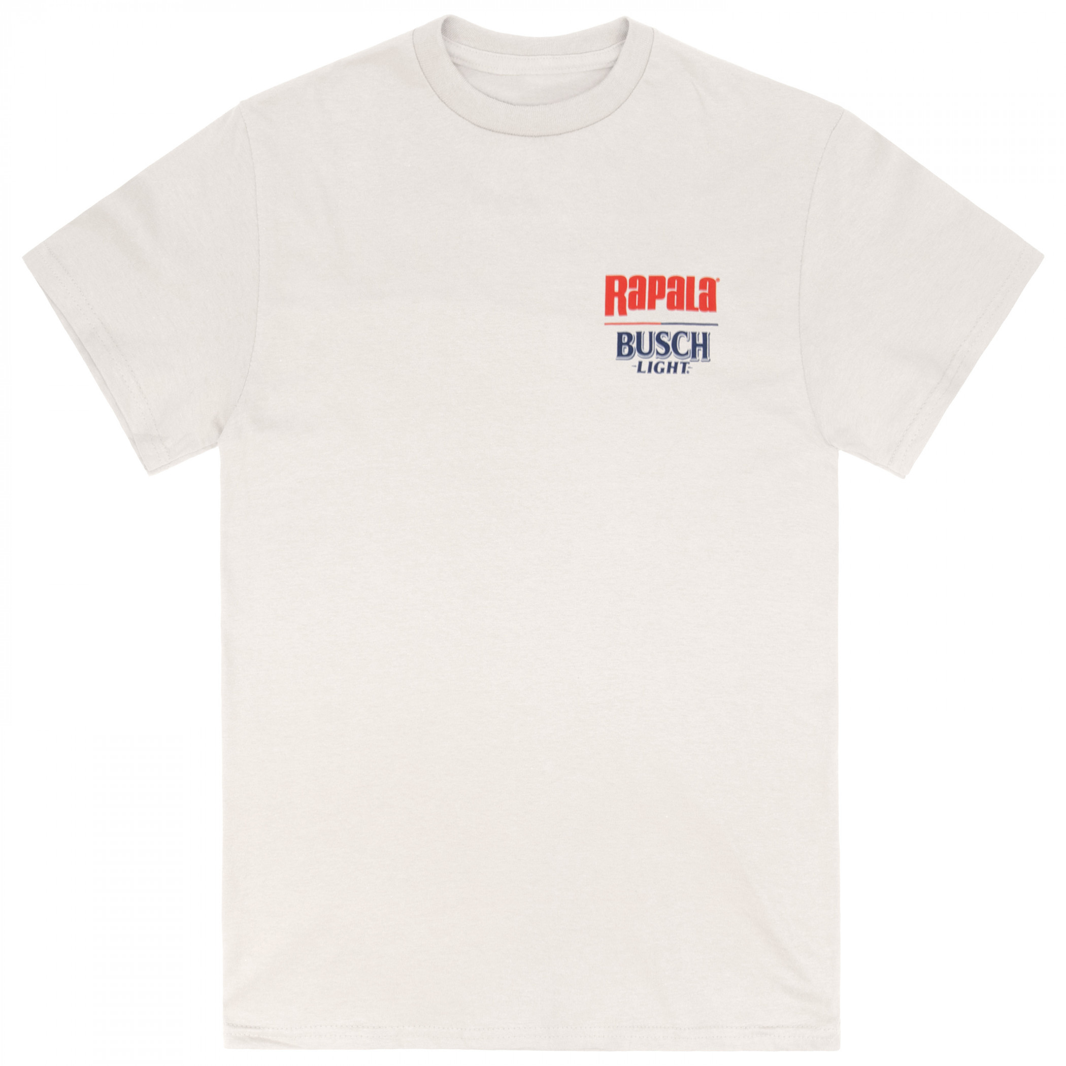 Busch Light & Rapala Jumping Bass Front & Back Print T-Shirt - image 2