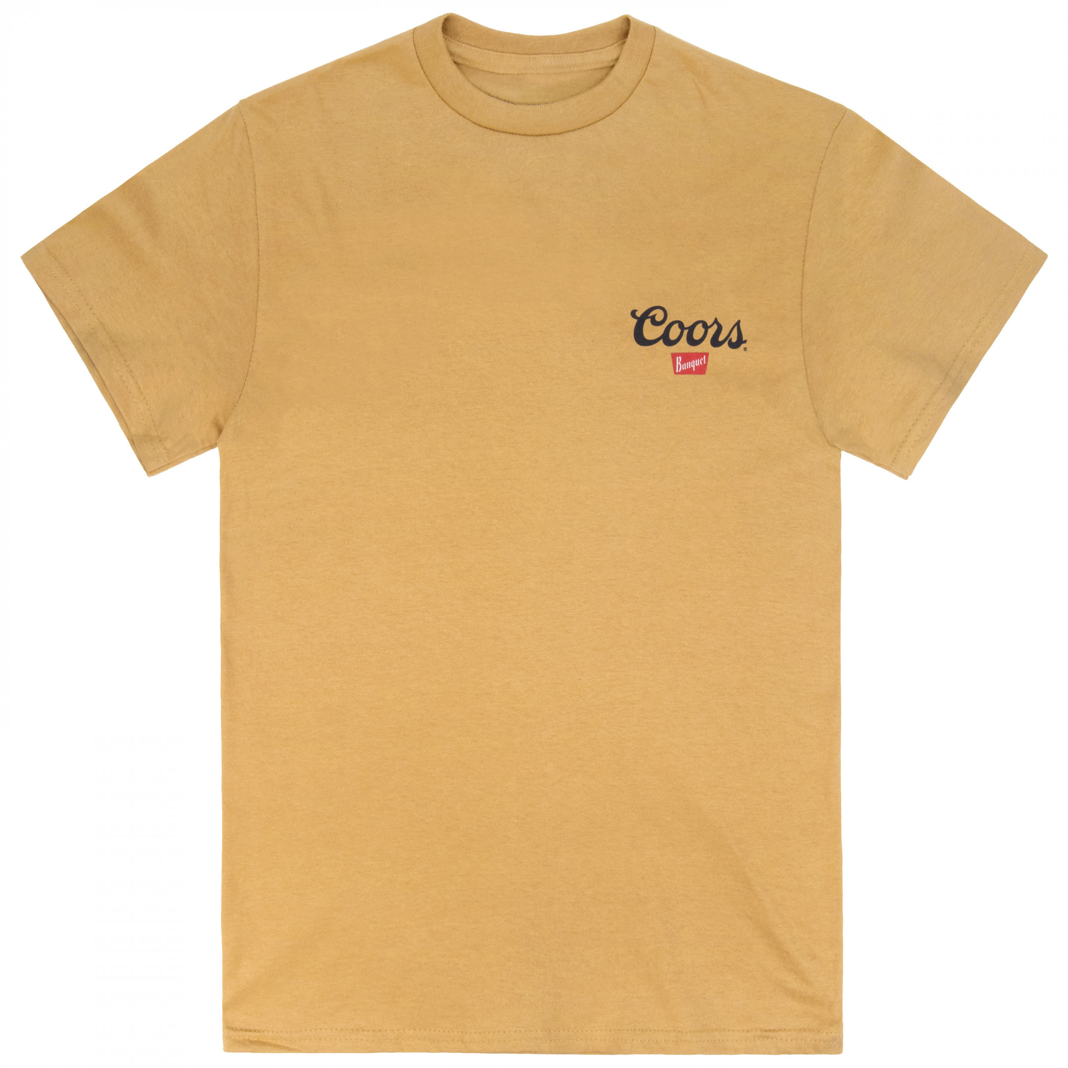 Coors Banquet Old Gold Front and Back Print Tee - image 2