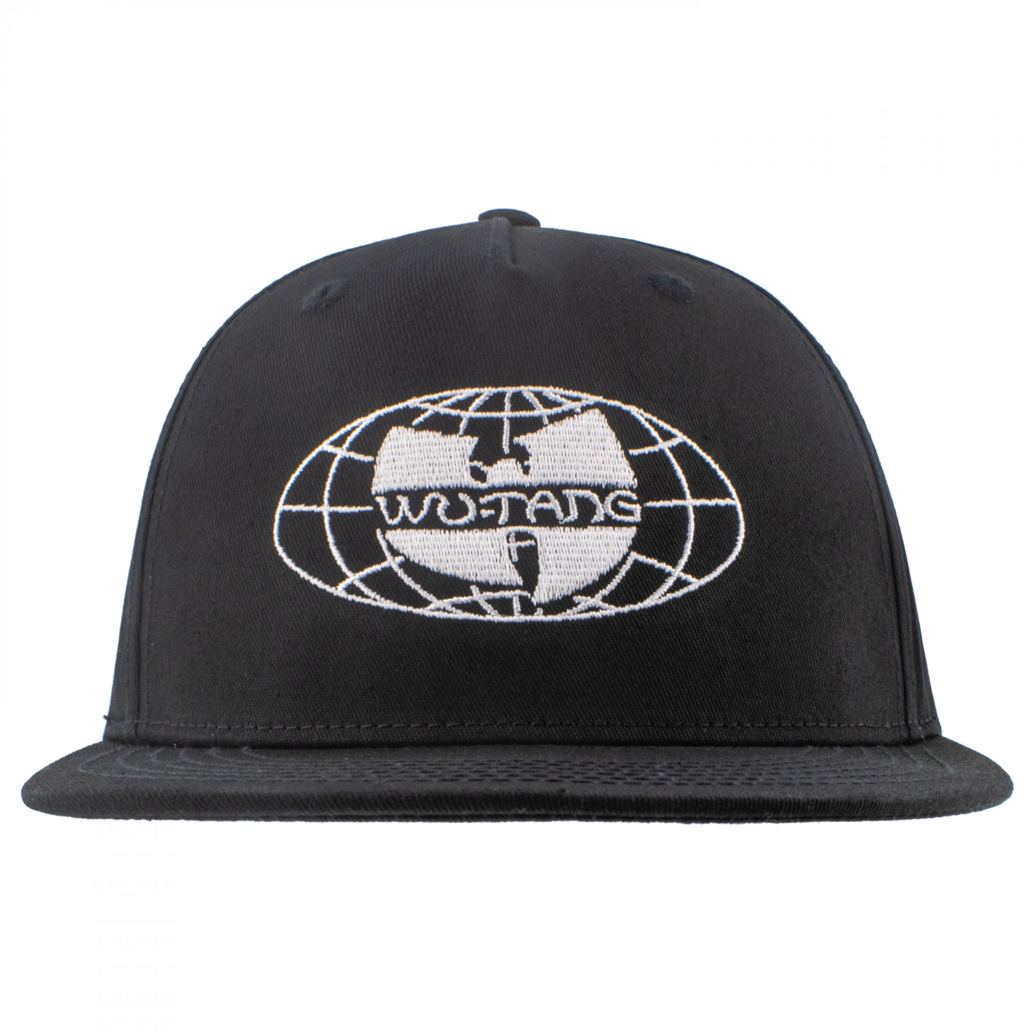 Wu-Tang Clan World Wide Embroidered Logo Snapback Hat