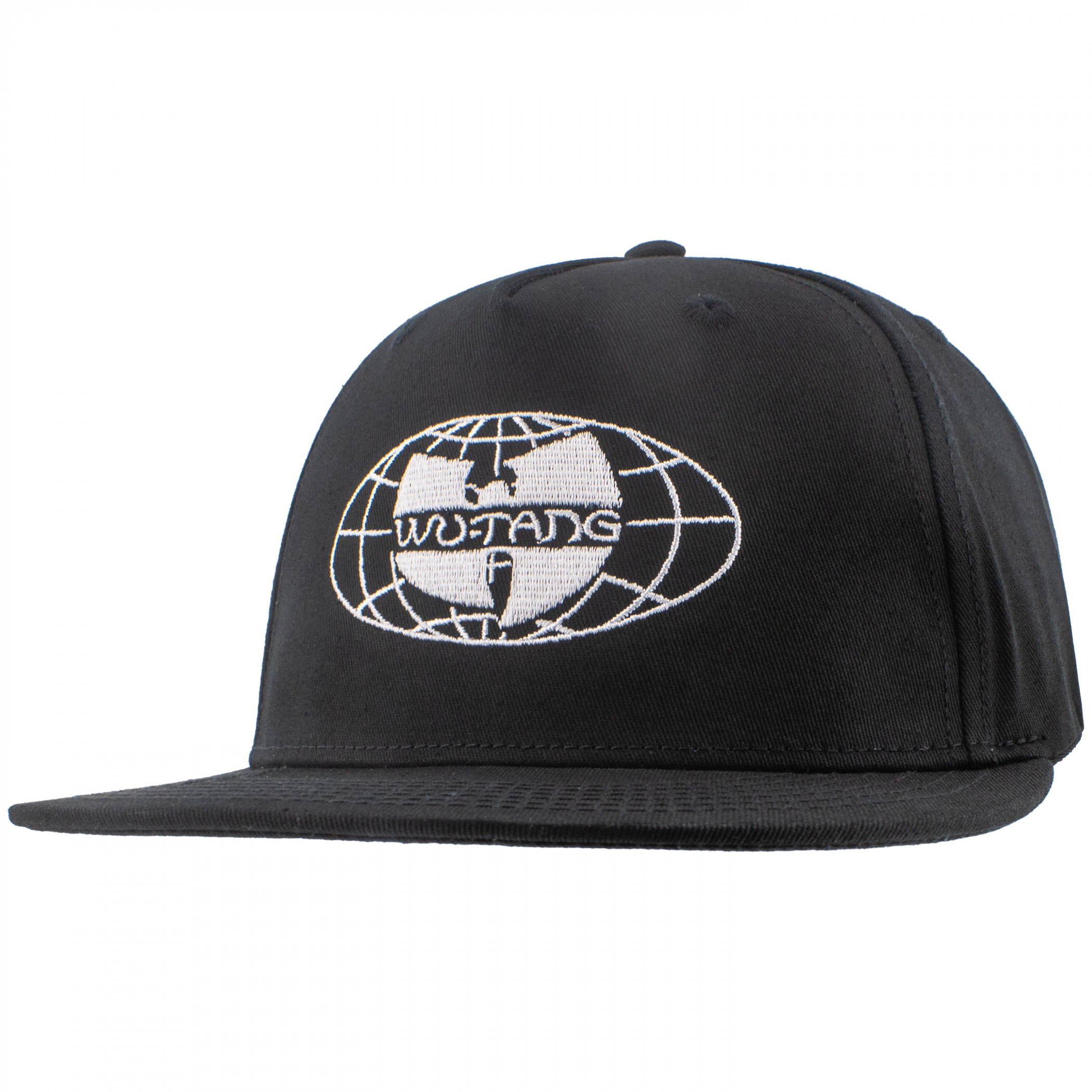 Wu-Tang Clan World Wide Embroidered Logo Snapback Hat