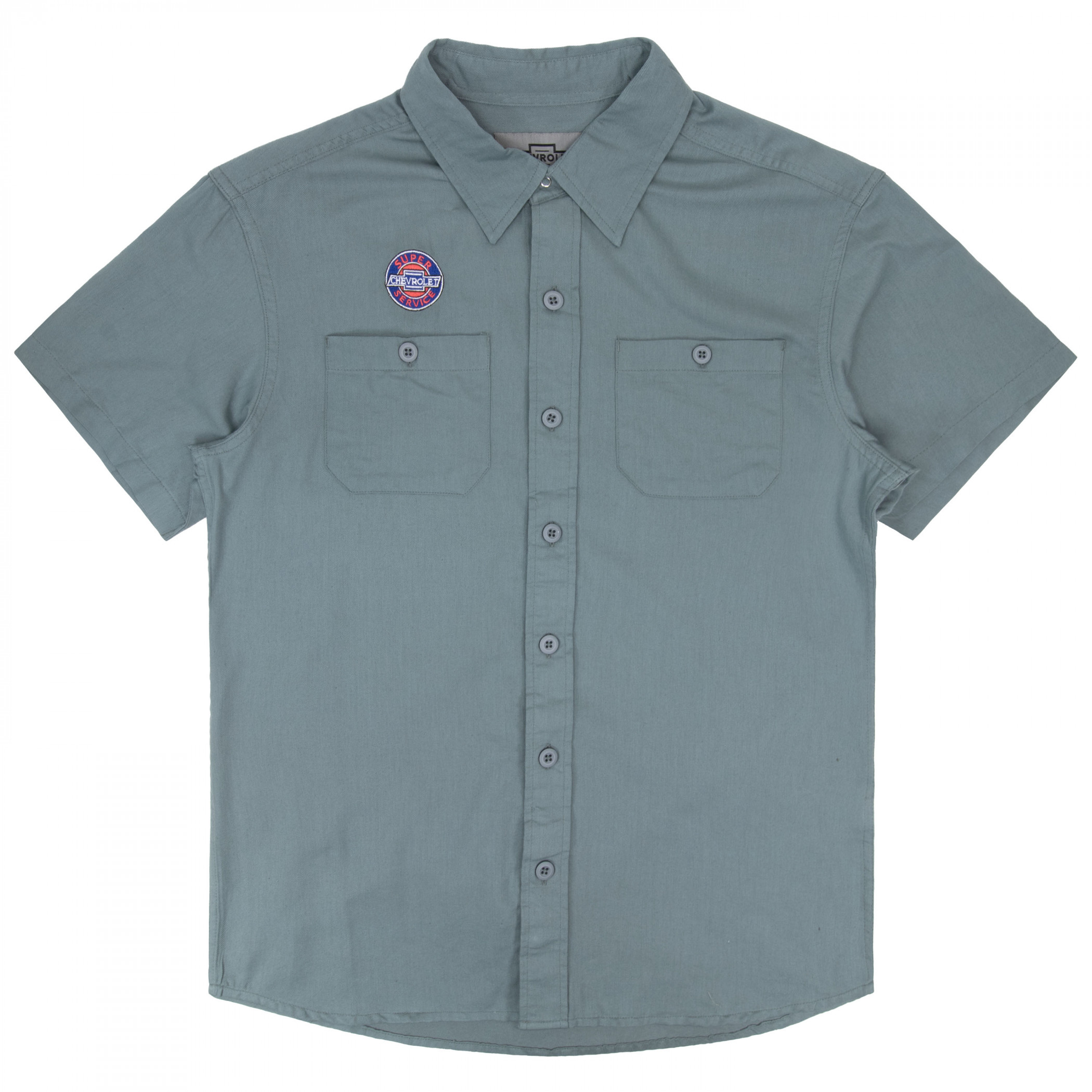 Chevy 1911 American Classic Button Down Mechanic Work Shirt