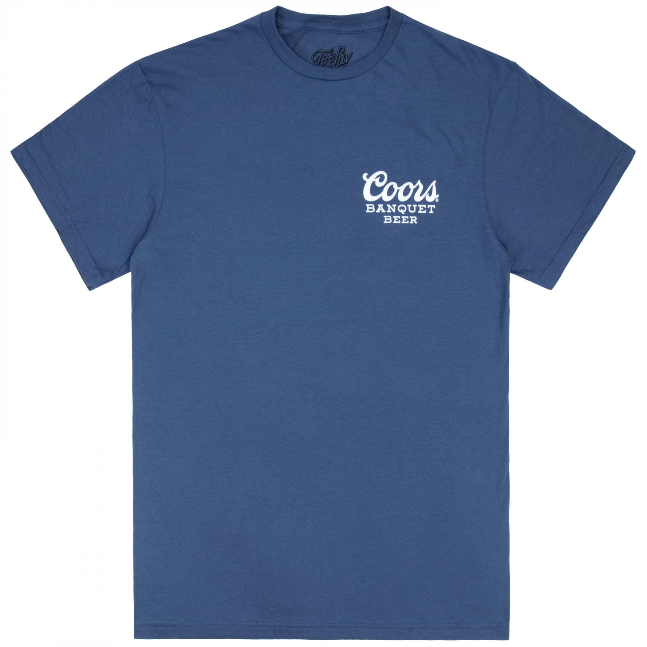 Coors Banquet Beer Landscape Front and Back Print T-Shirt