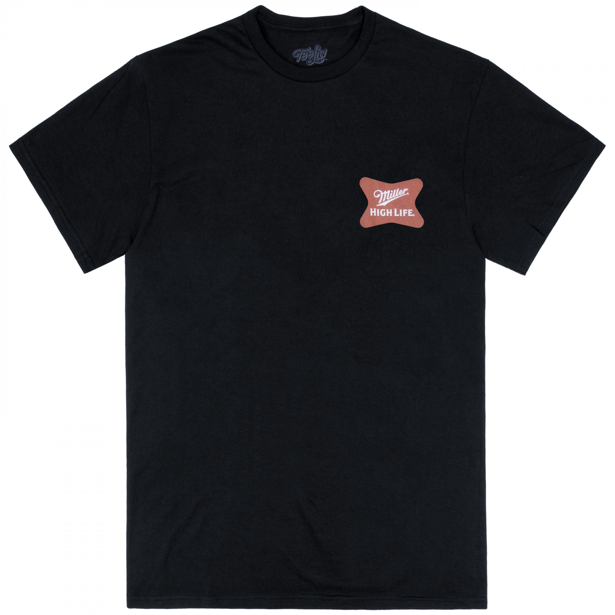 Miller High Life Dart Championship Front and Back Print T-Shirt