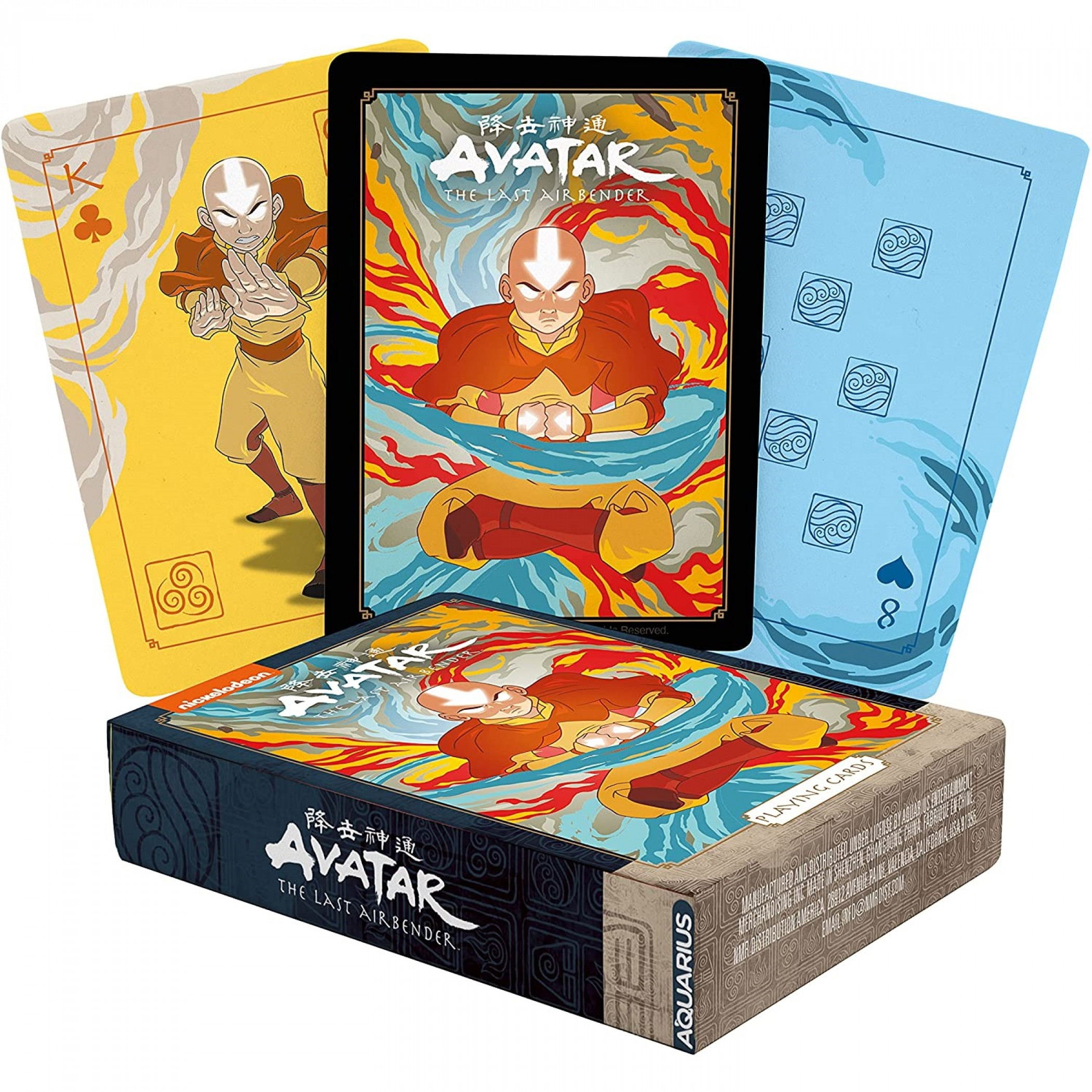 Avatar: The Last Airbender Playing Cards, Multi-Color