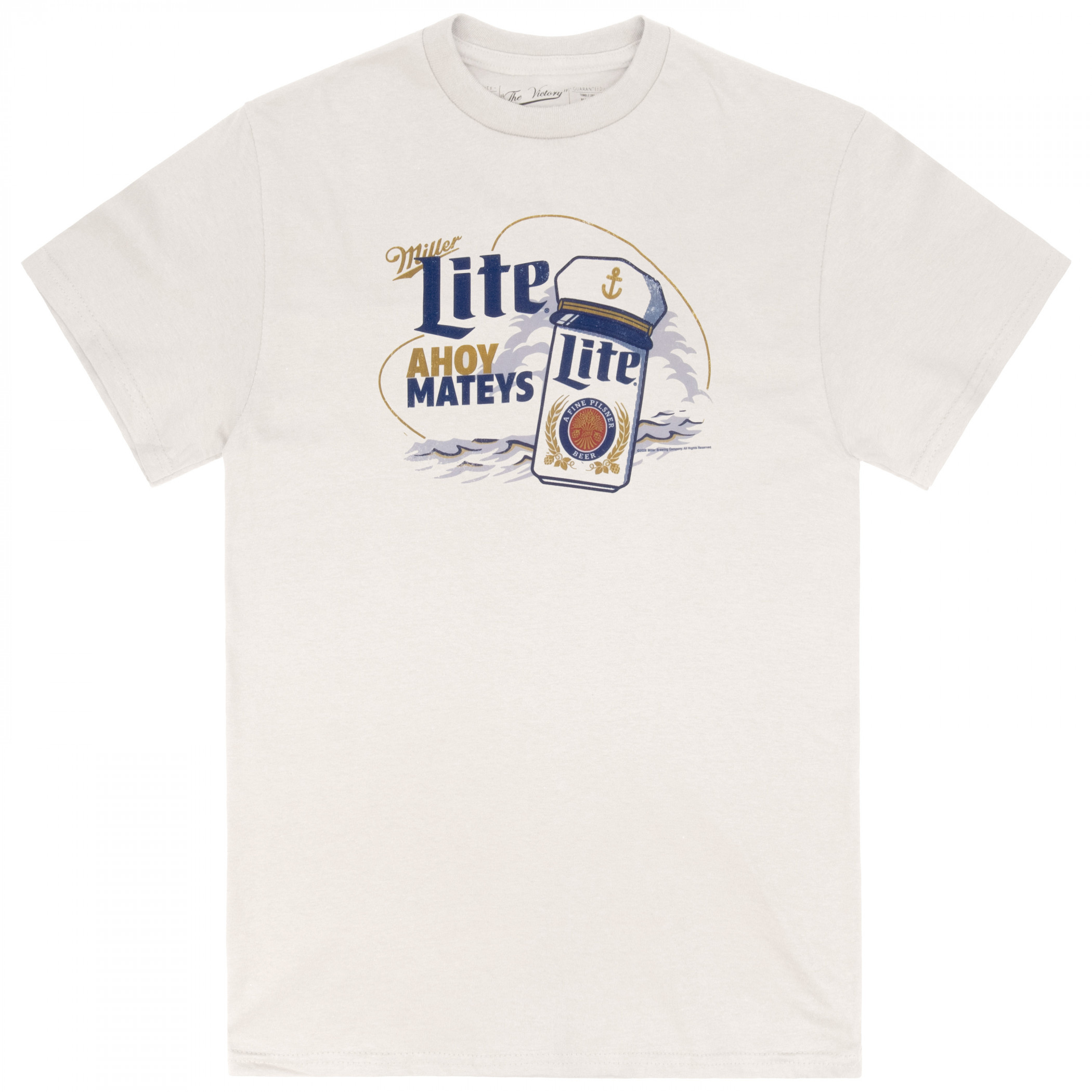 Miller Lite Ahoy Mateys Captain Can T-Shirt
