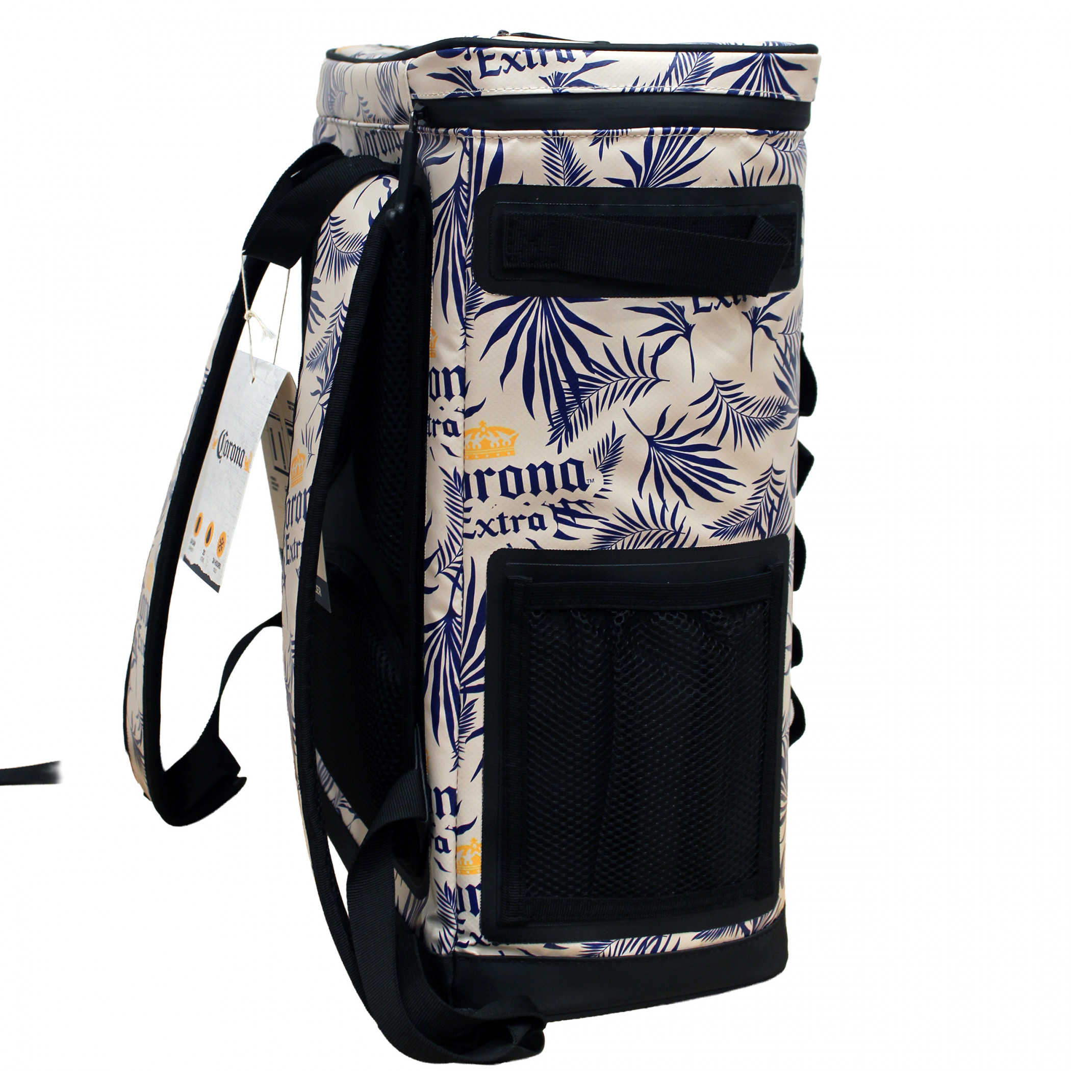 Corona Extra Palms 24-Can Backpack Premium Welded Insulation Cooler Bag