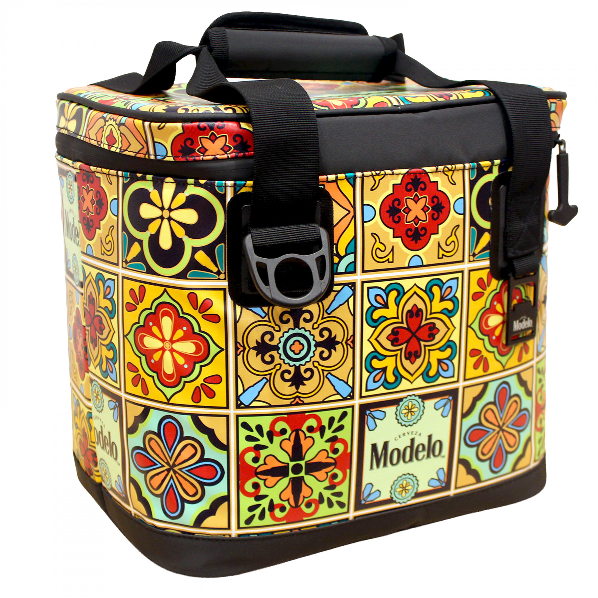 Modelo Tile Pattern 18-Can Premium Welded Insulation Box Cooler