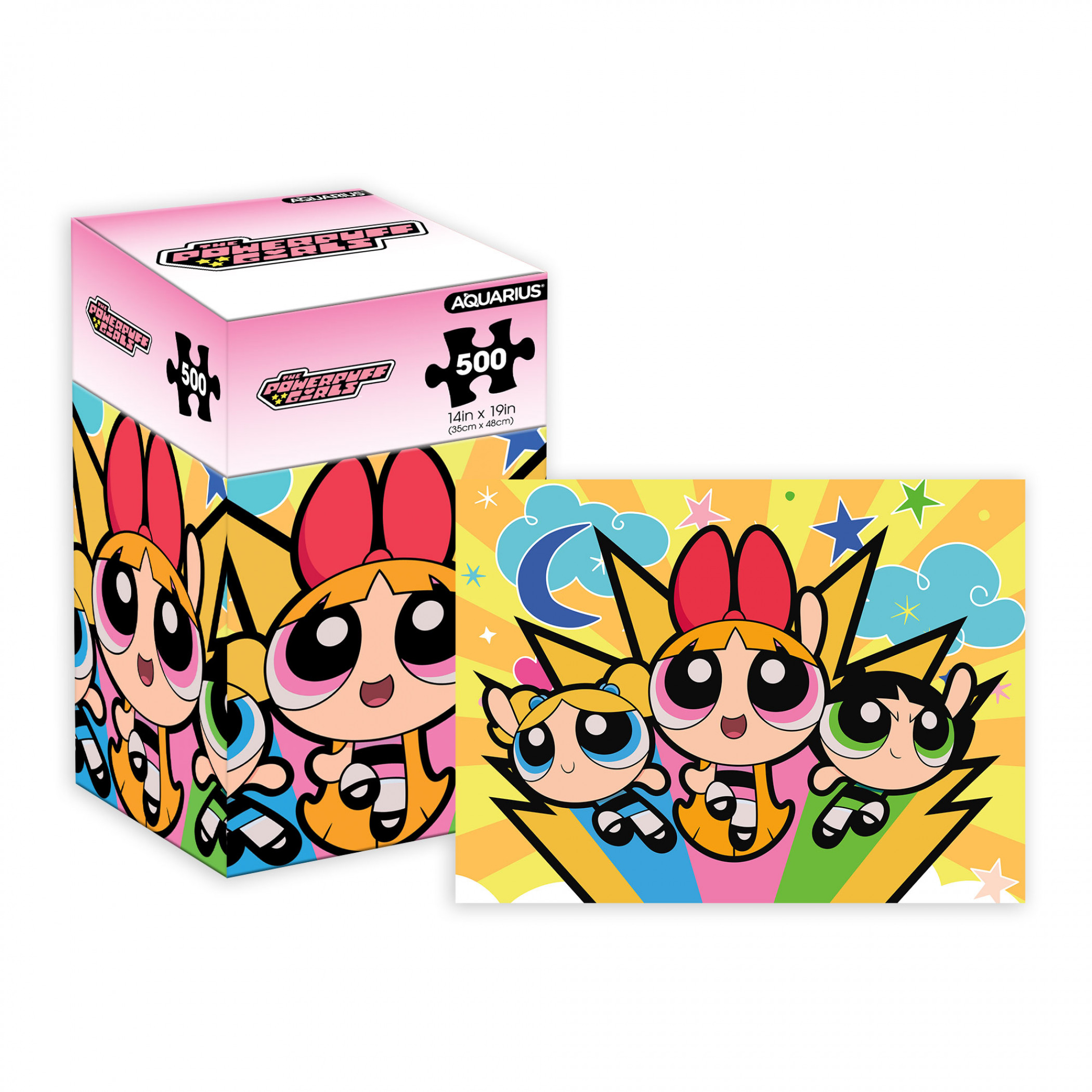 Powerpuff Girls 500 Piece Jigsaw Puzzles, Multi-Color