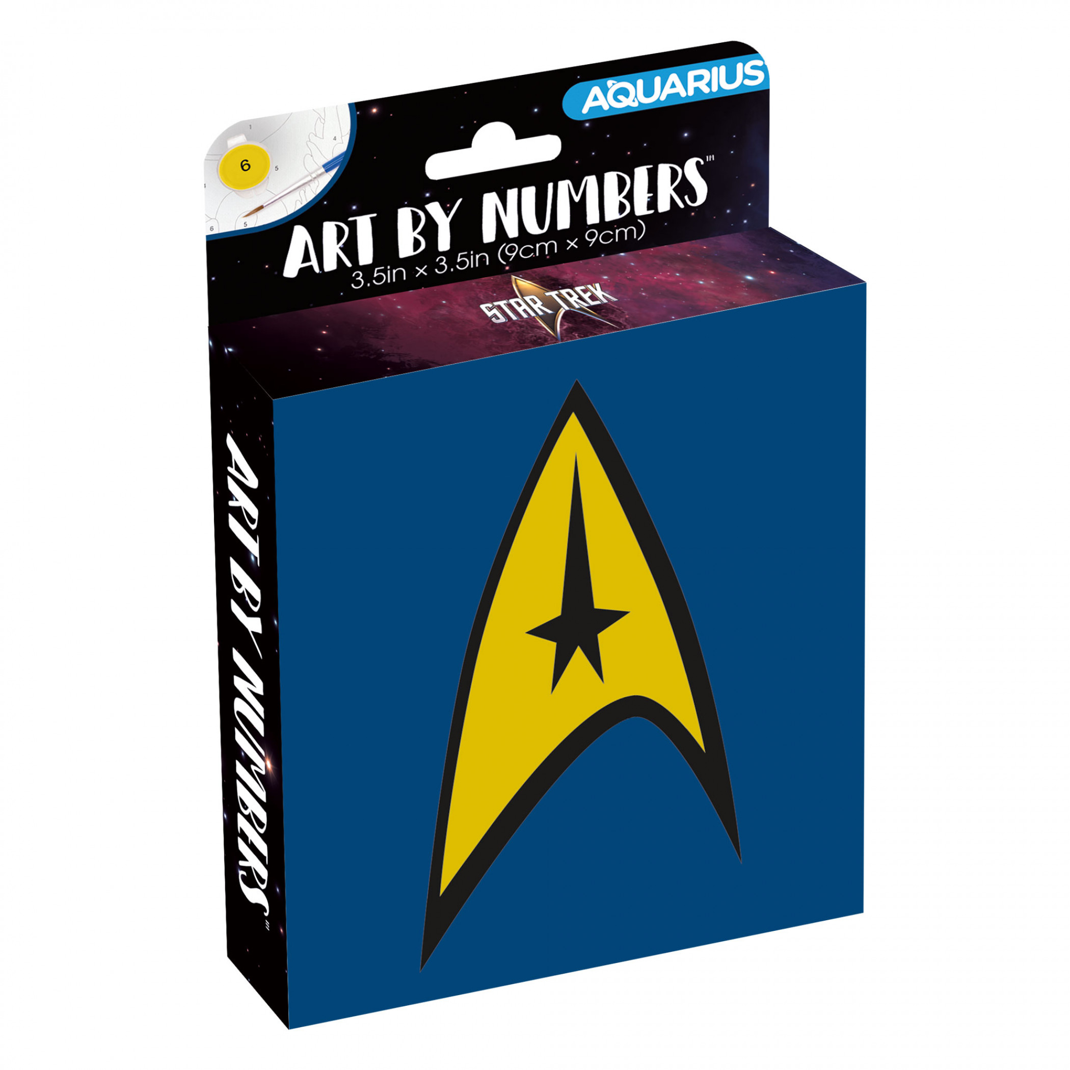 Star Trek Insignia Micro Art by Numbers, Multi-Color