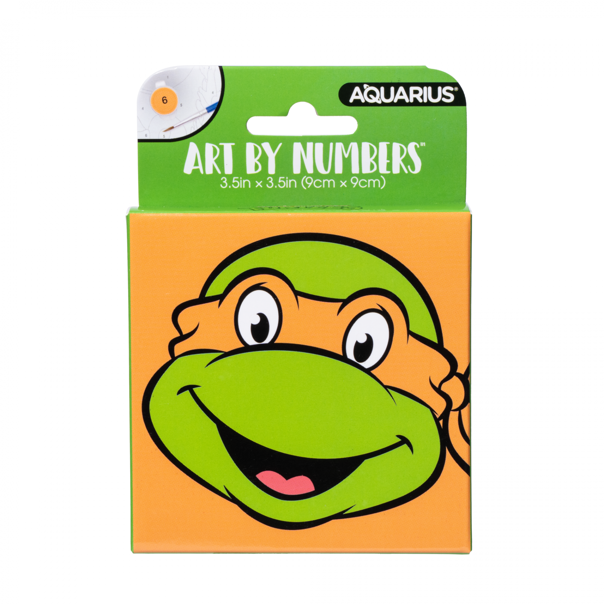 Teenage Mutant Ninja Turtles Michaelangelo Micro Art By Numbers, Multi-Color