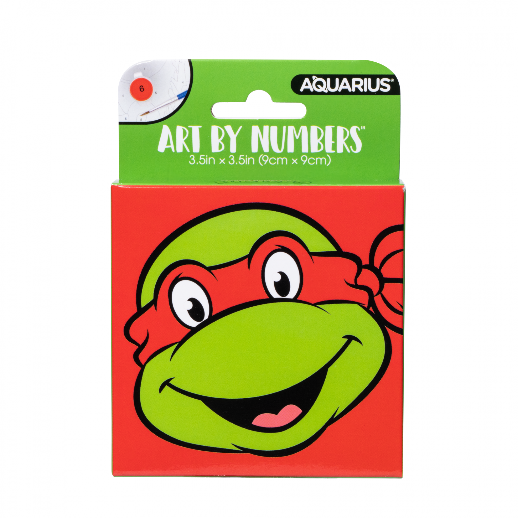 Teenage Mutant Ninja Turtles Raphael Micro Art By Numbers, Multi-Color