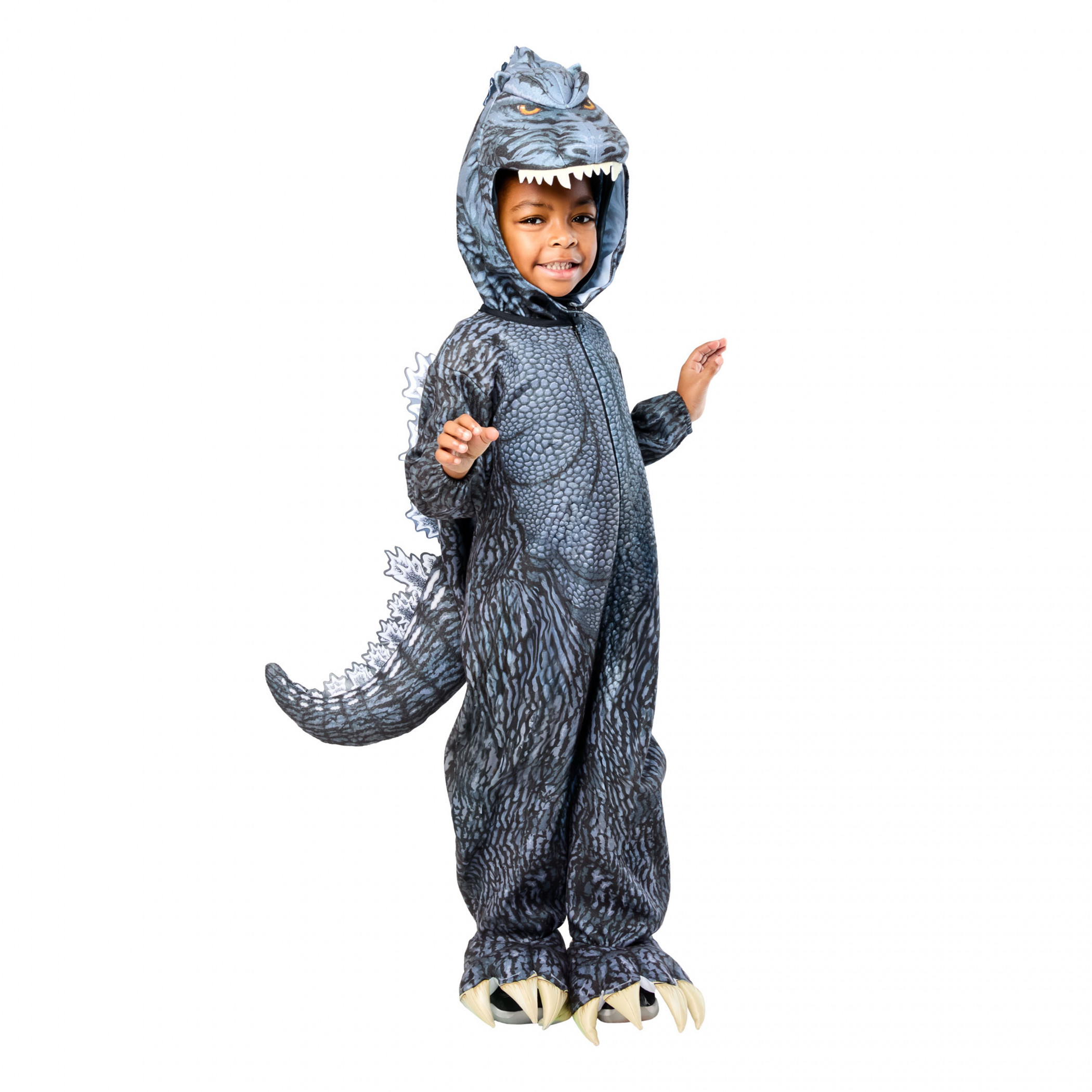 Godzilla Toddler Costume, Grey
