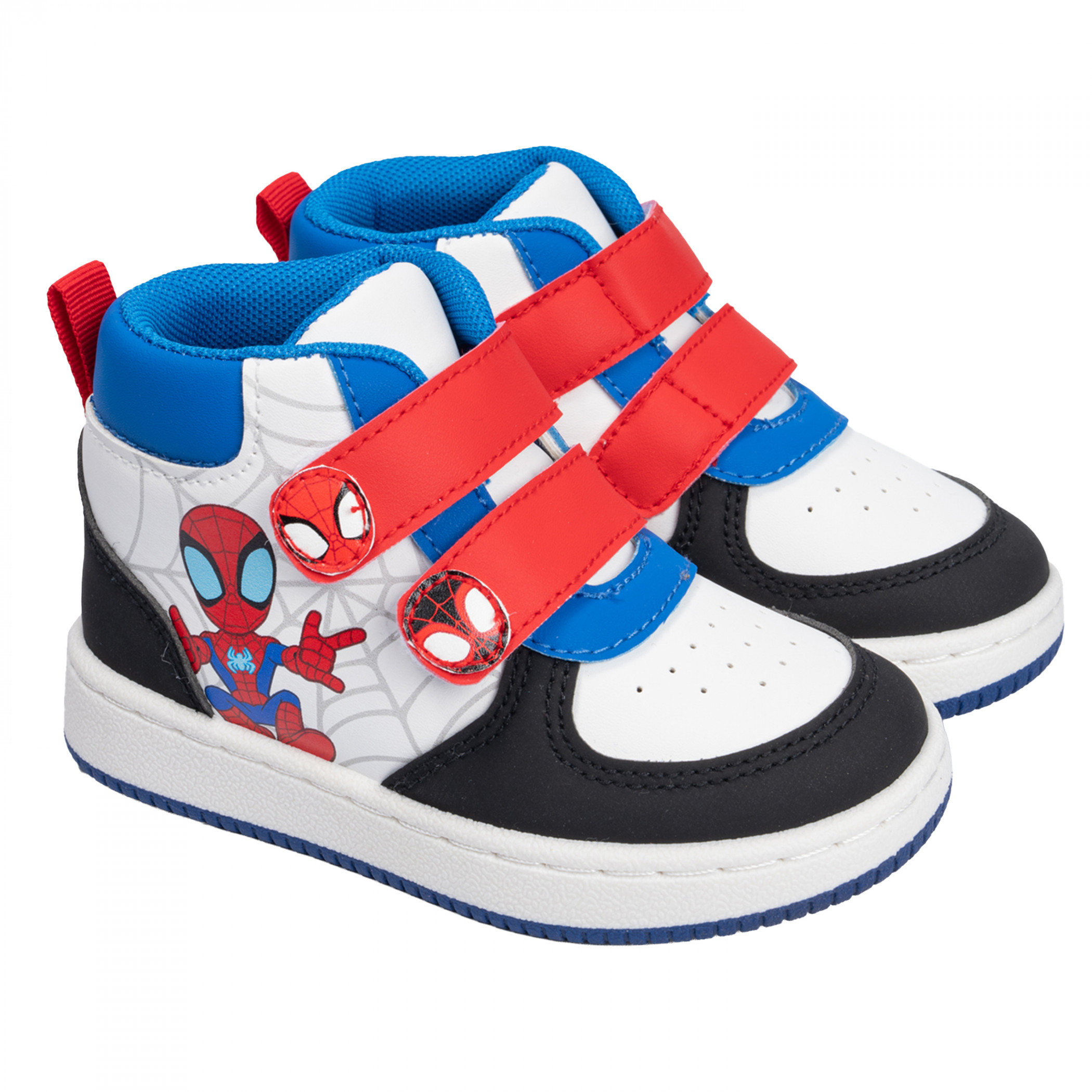 Spider-Man - Spidey and Friends High-top Toddler Boy's Sneakers, Multi-Color