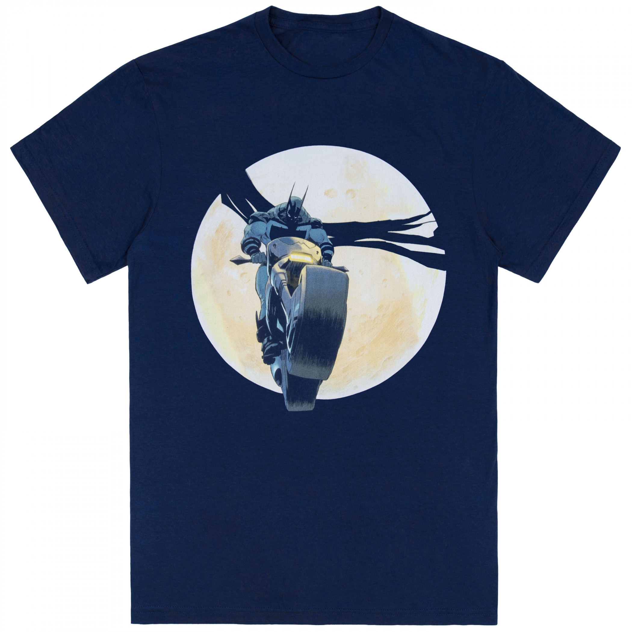 Absolute Batman #1 Motorcycle T-Shirt, Blue