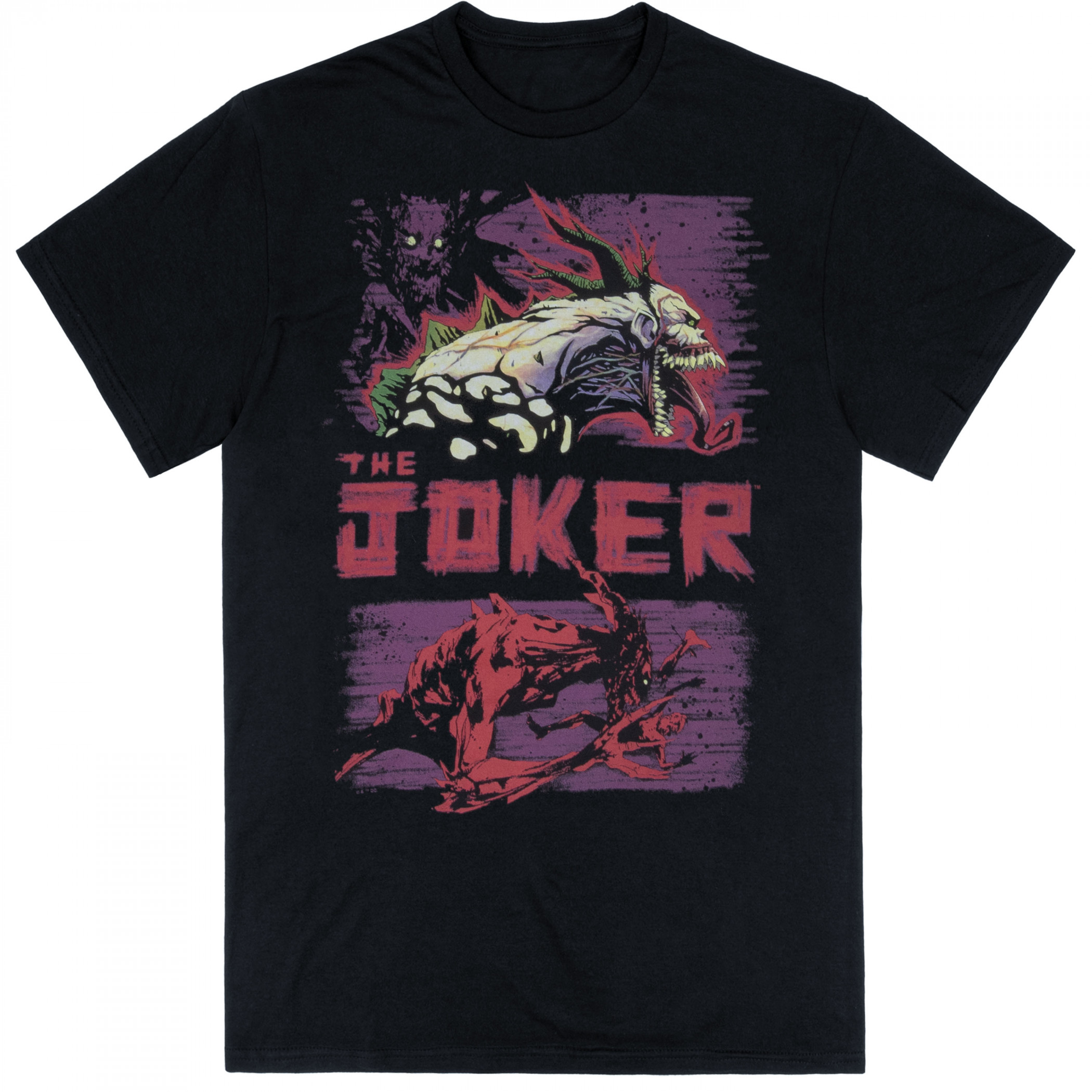 Absolute Batman The Joker T-Shirt, Black