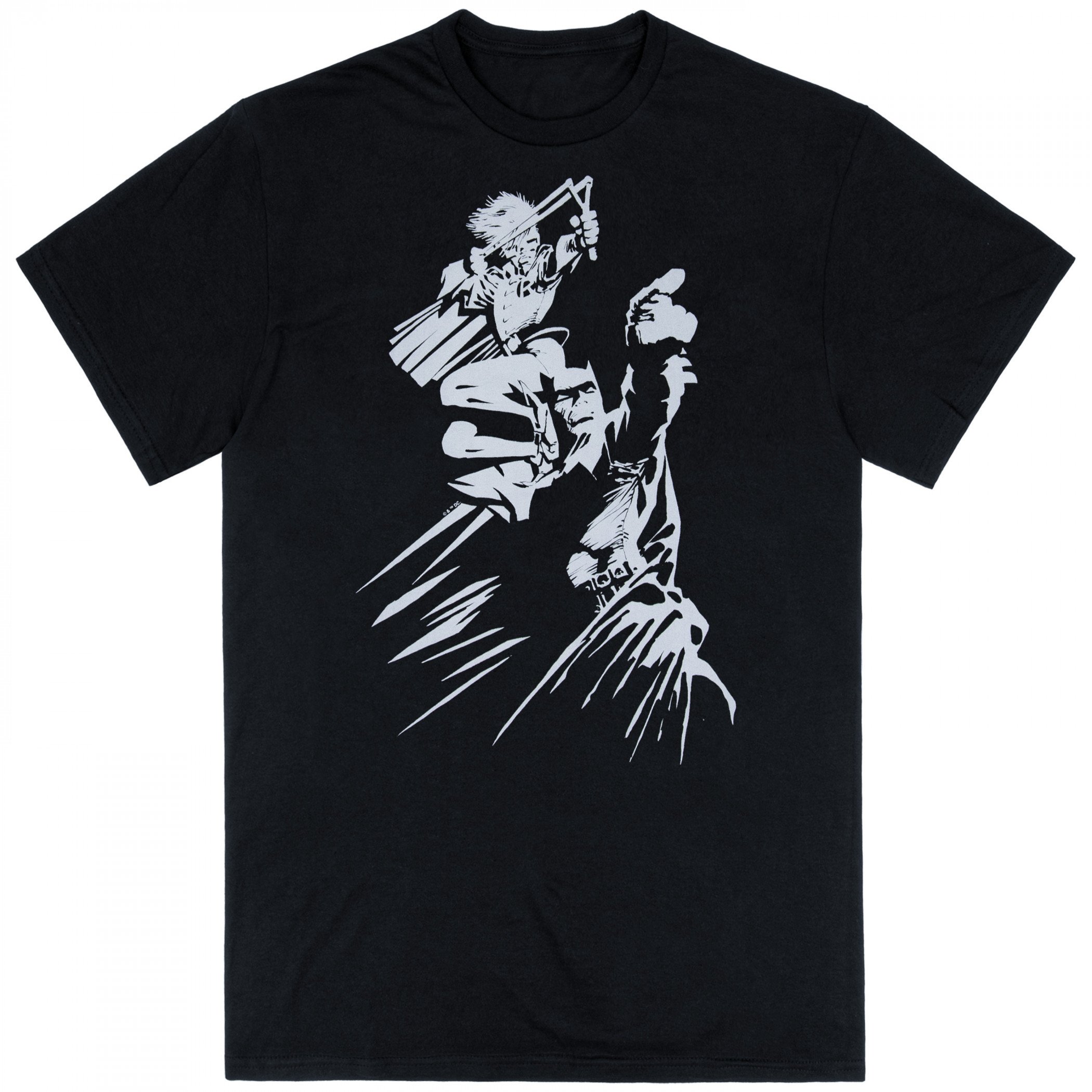 Batman The Dark Knight Returns Dynamic Duo T-Shirt, Black