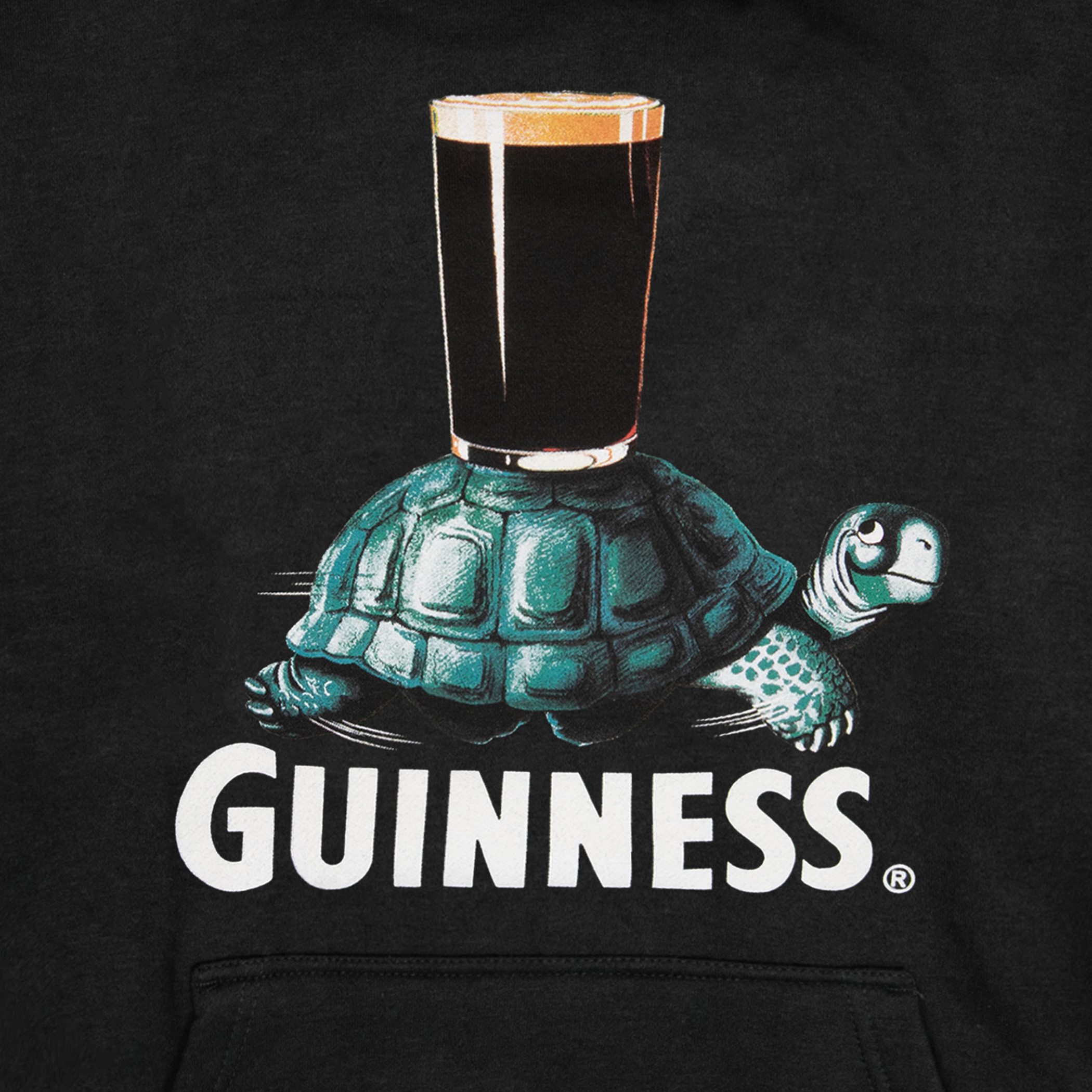 Guinness Gilroy Tortoise Black Hoodie - image 2