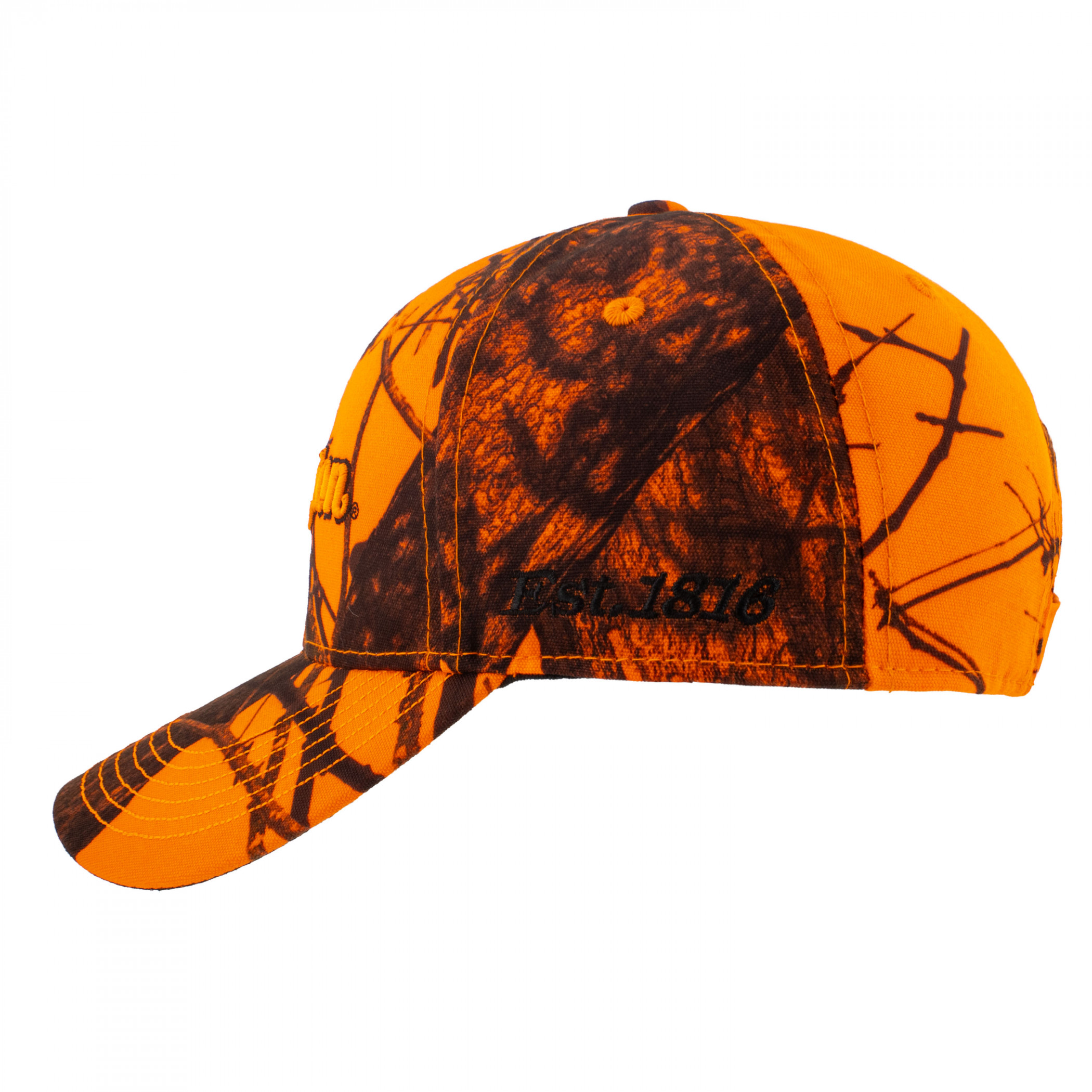 Remington Orange Hunt Camo Adjustable hat