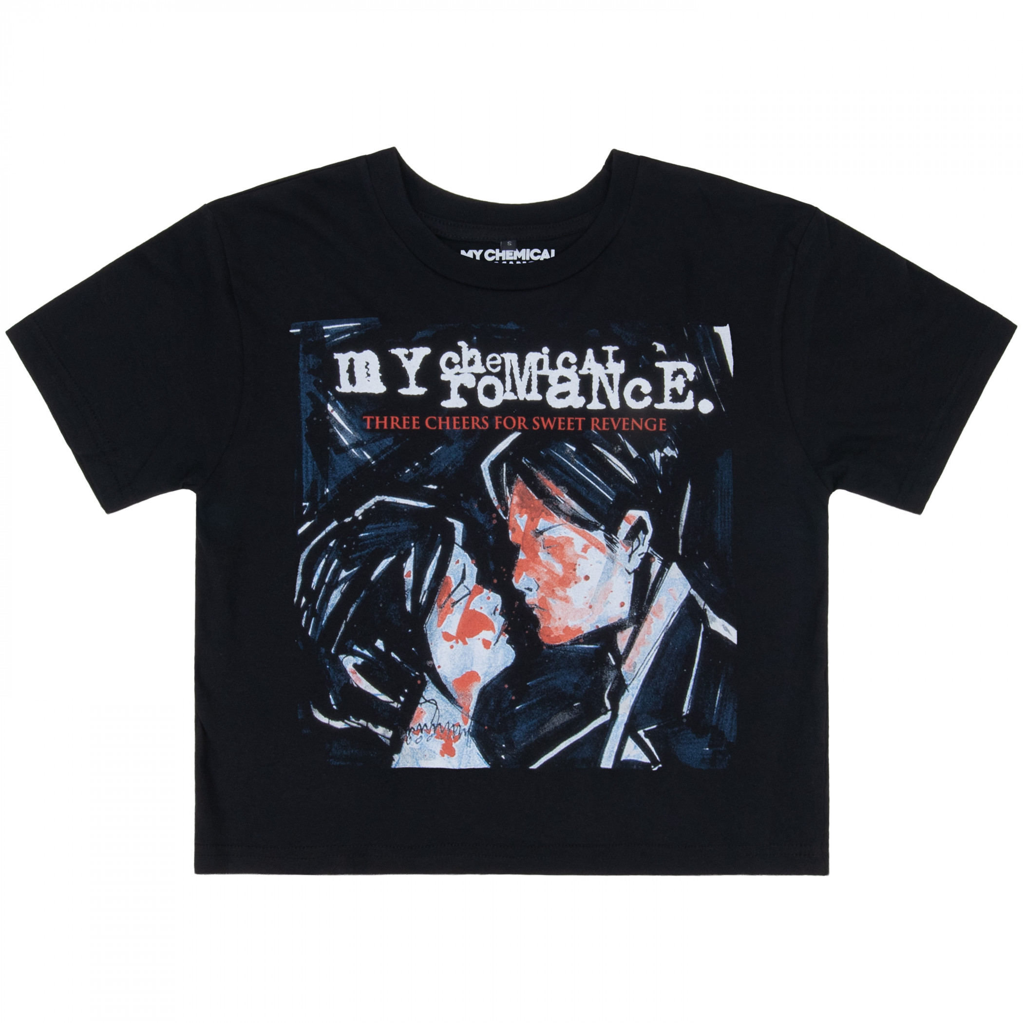 My Chemical Romance Three Cheers For Sweet Revenge Crop Top