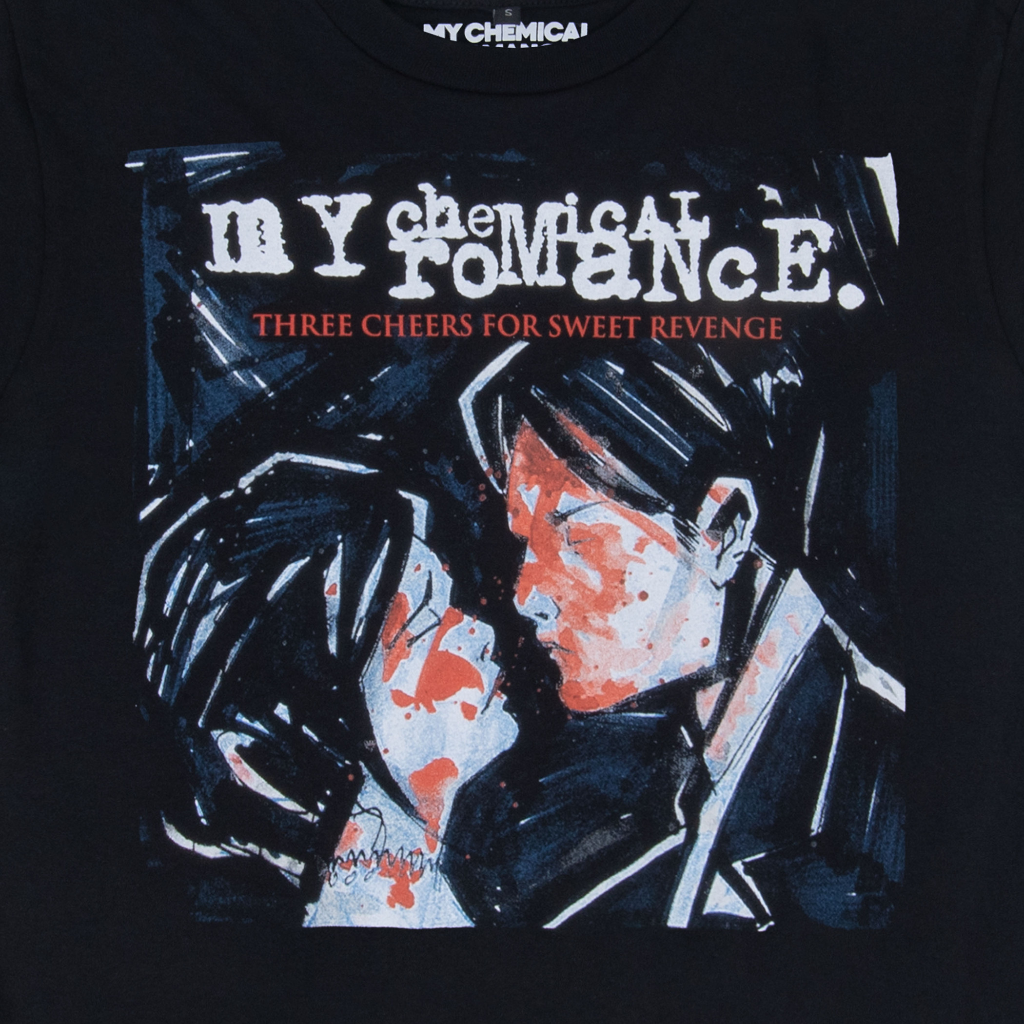 My Chemical Romance Three Cheers For Sweet Revenge Crop Top