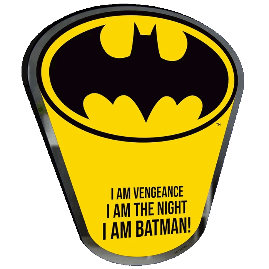 Batman Bat Signal Infinity Light, Yellow