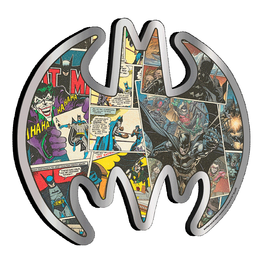 Batman Logo Comic Montage Infinity Light, Multi-Color