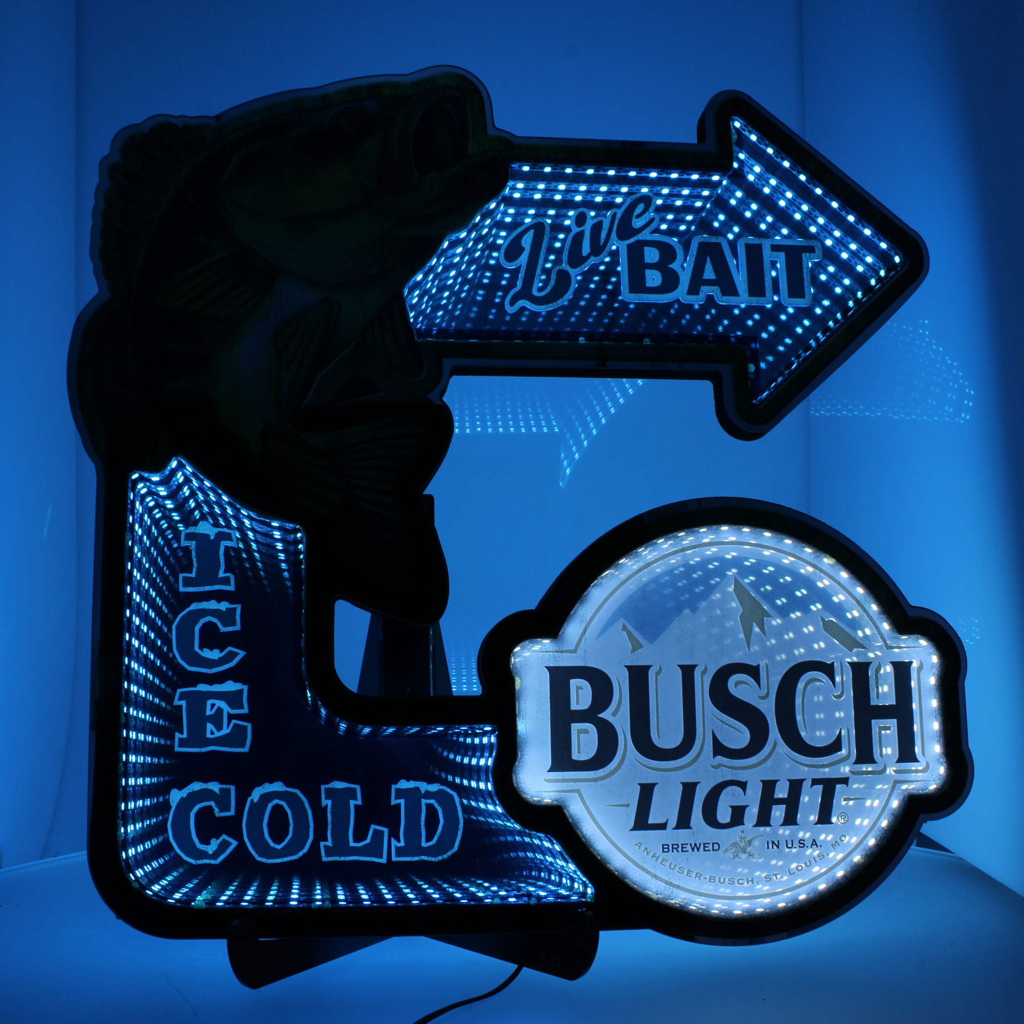 Busch Light Live Bait Fishing Arrow Infinity Light