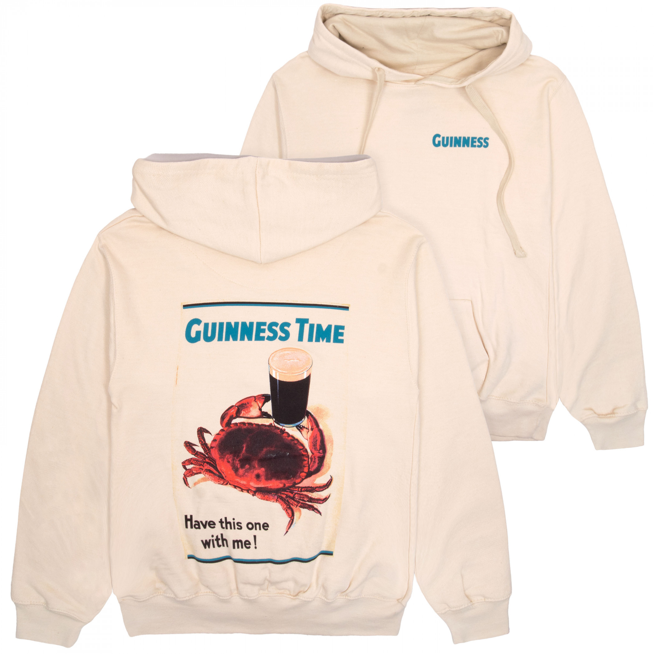 Guinness Time Have This One with Me! Gilroy Front & Back Print Hoodie