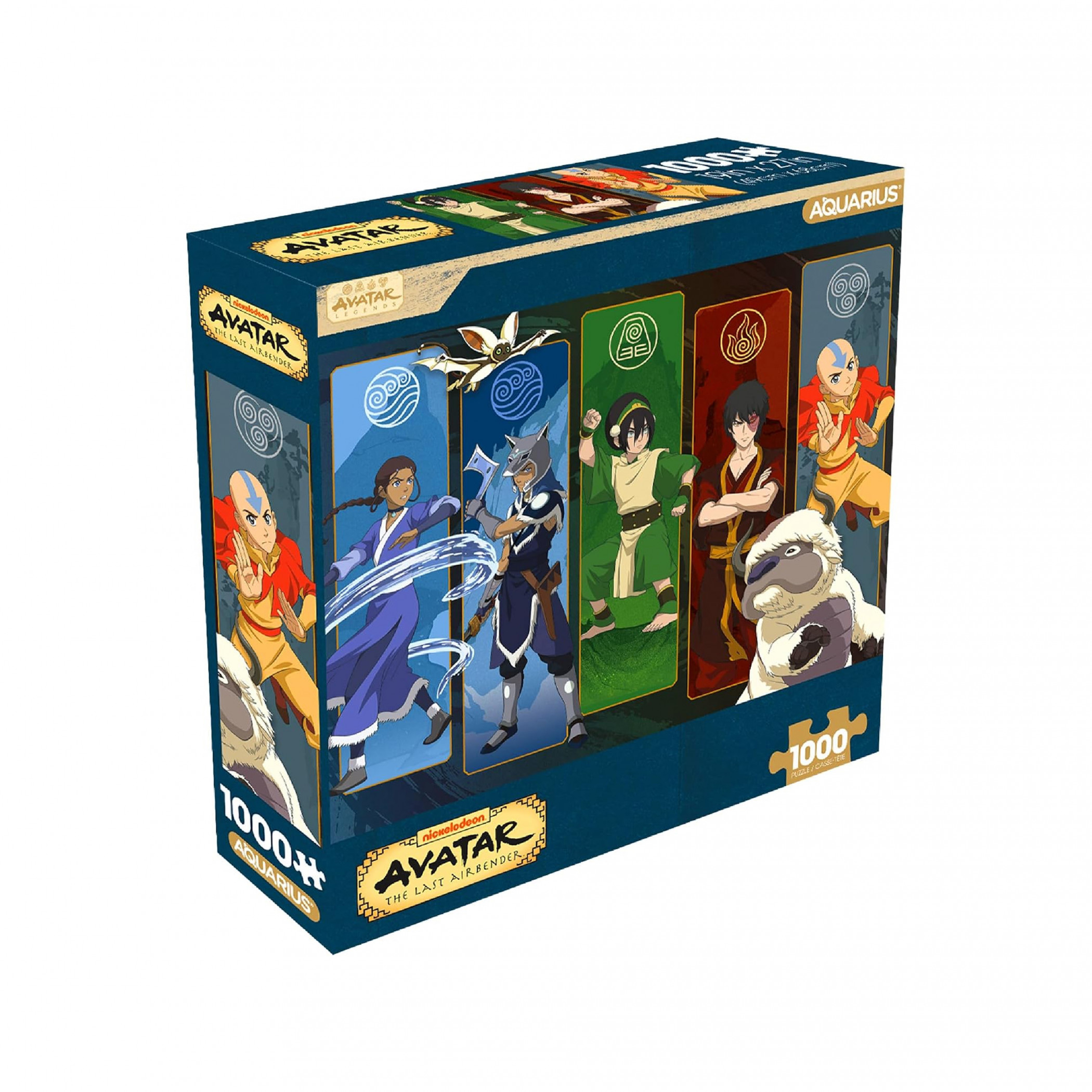 Avatar: The Last Airbender 1000 Piece Jigsaw Puzzle, Multi-Color