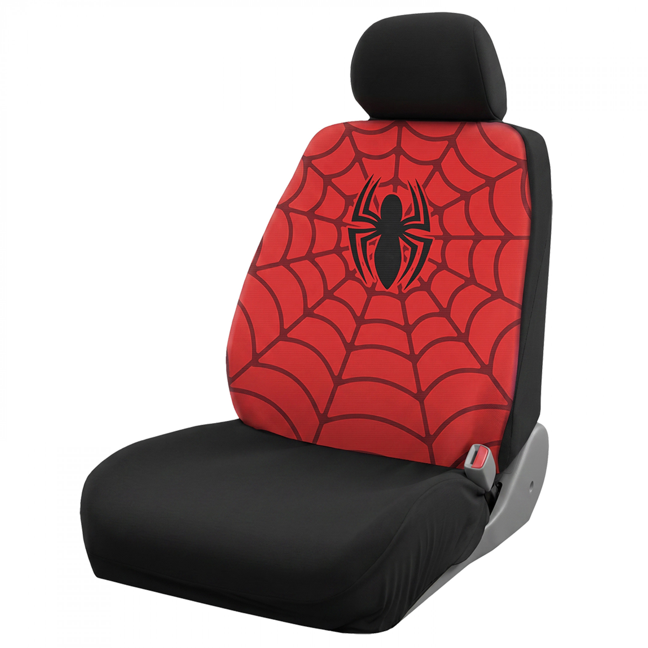 Spider-man Low Back Universal Fit Car / Truck / SUV Seat Cover, Red