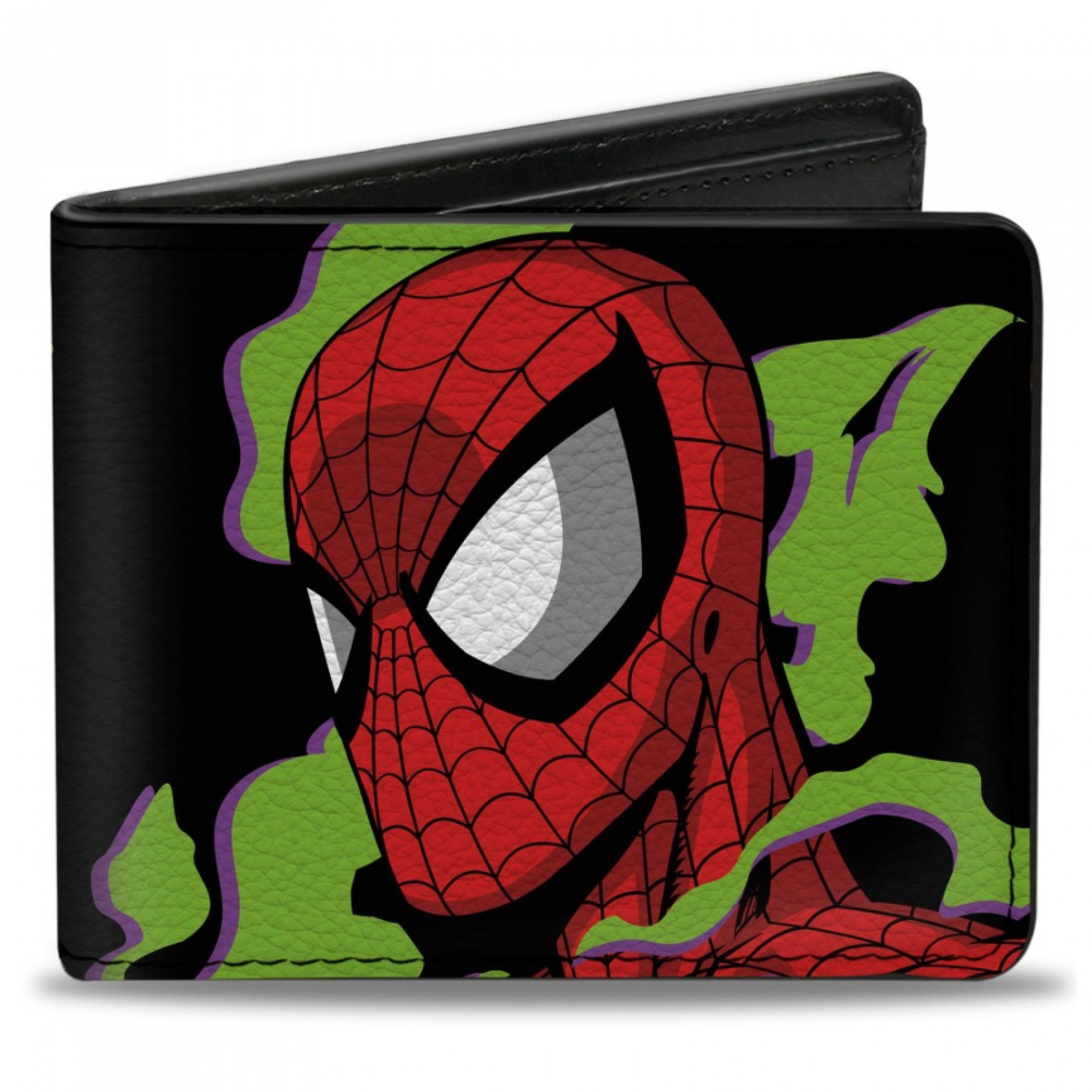 Spider-man - Spidey Sense Swirling Bi-Fold Wallet, Multi-Color